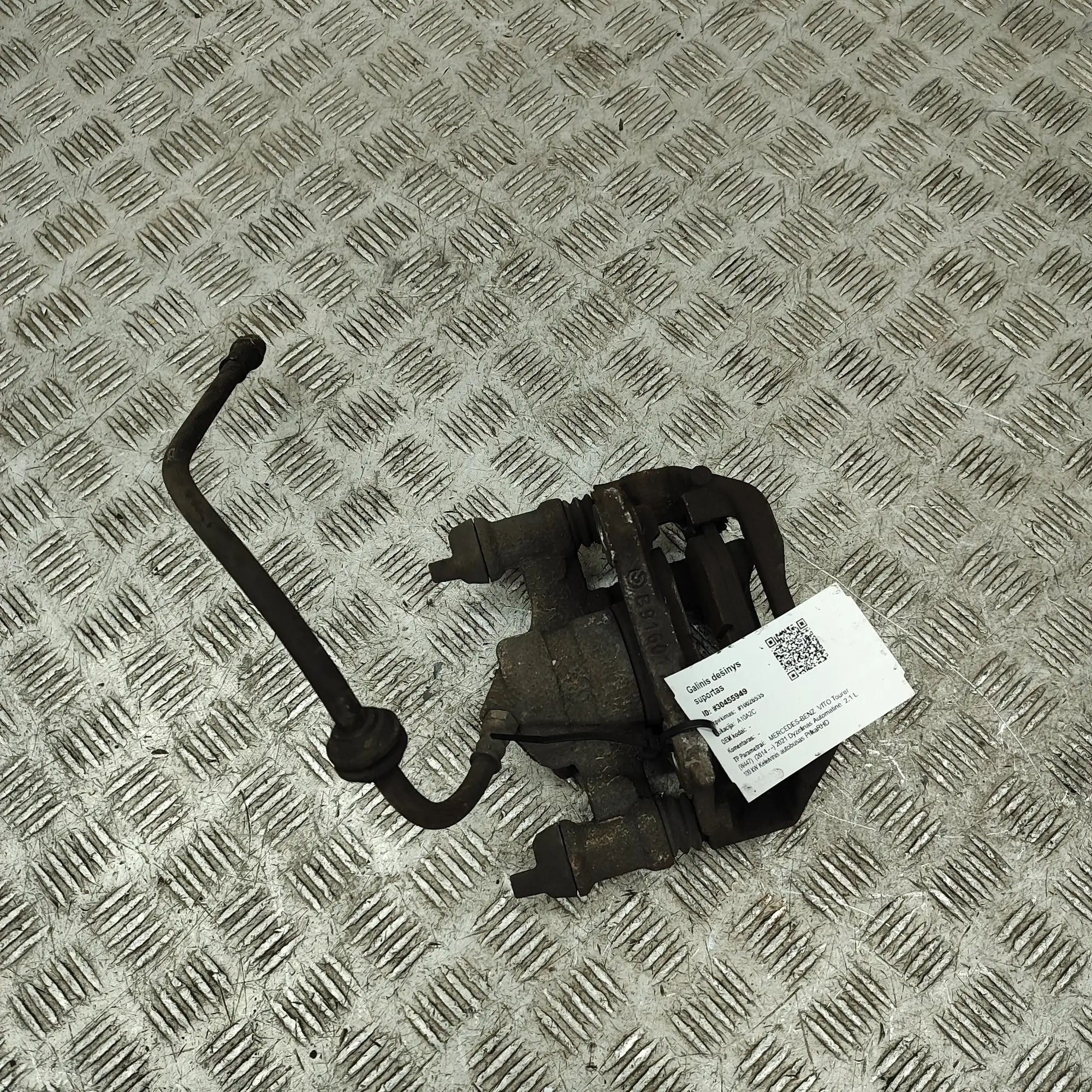 Mercedes-Benz V / Vito / EQV (W447) Brake caliper — rear right Brake caliper — rear right — MERCEDES BENZ VITO...