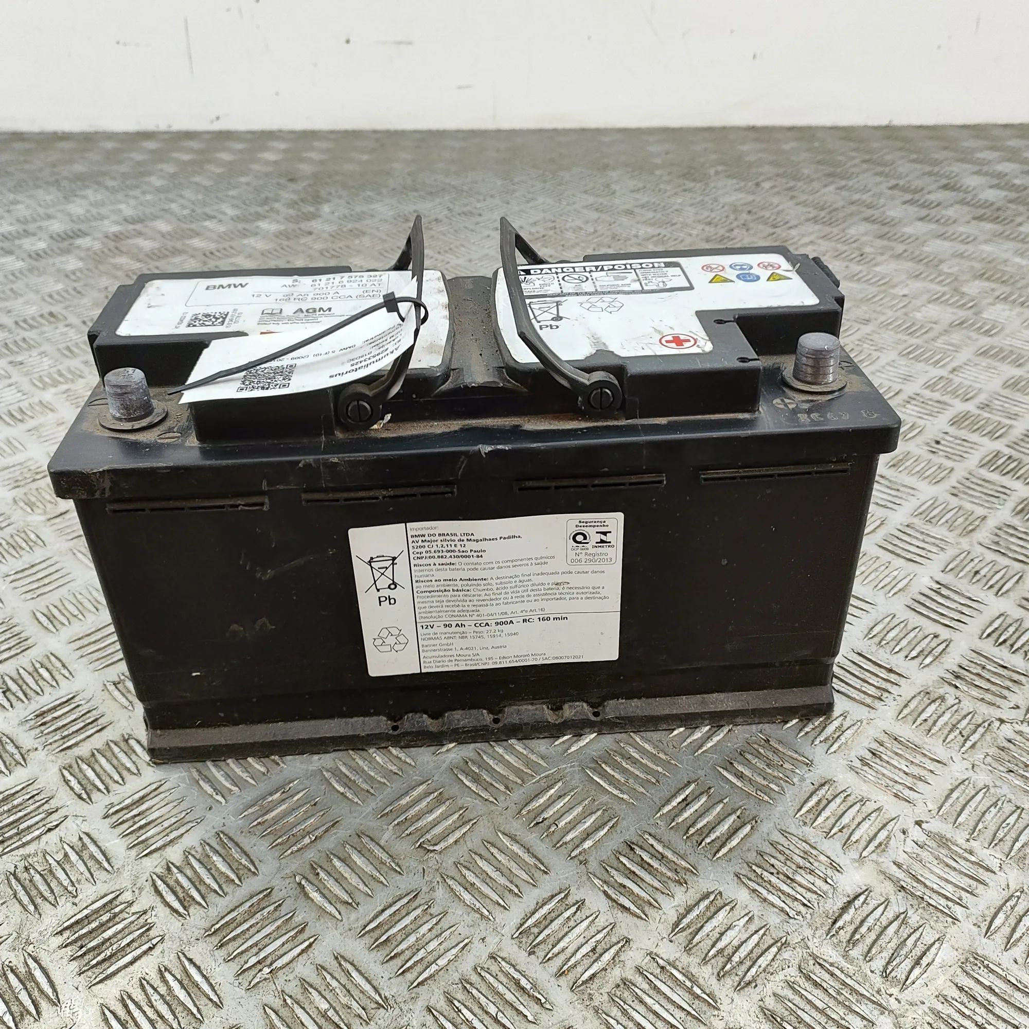 BMW 5 (F10 / F11) battery Battery — BMW 5 SERIES (F10) (2009-2016) — 7575...