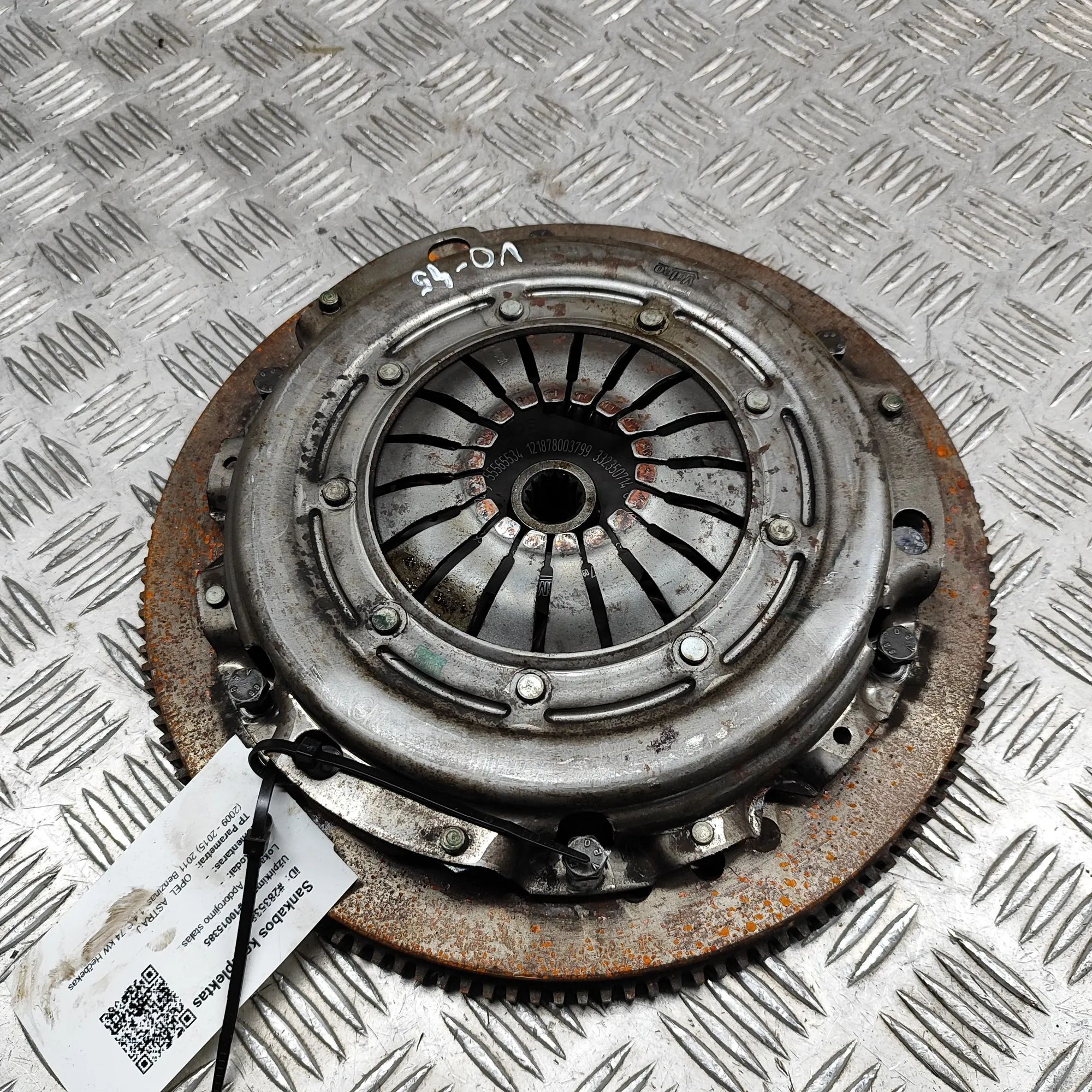 Opel Astra (H) siduri komplekt Clutch kit — OPEL ASTRA (J) (2009-2015) — 55565...