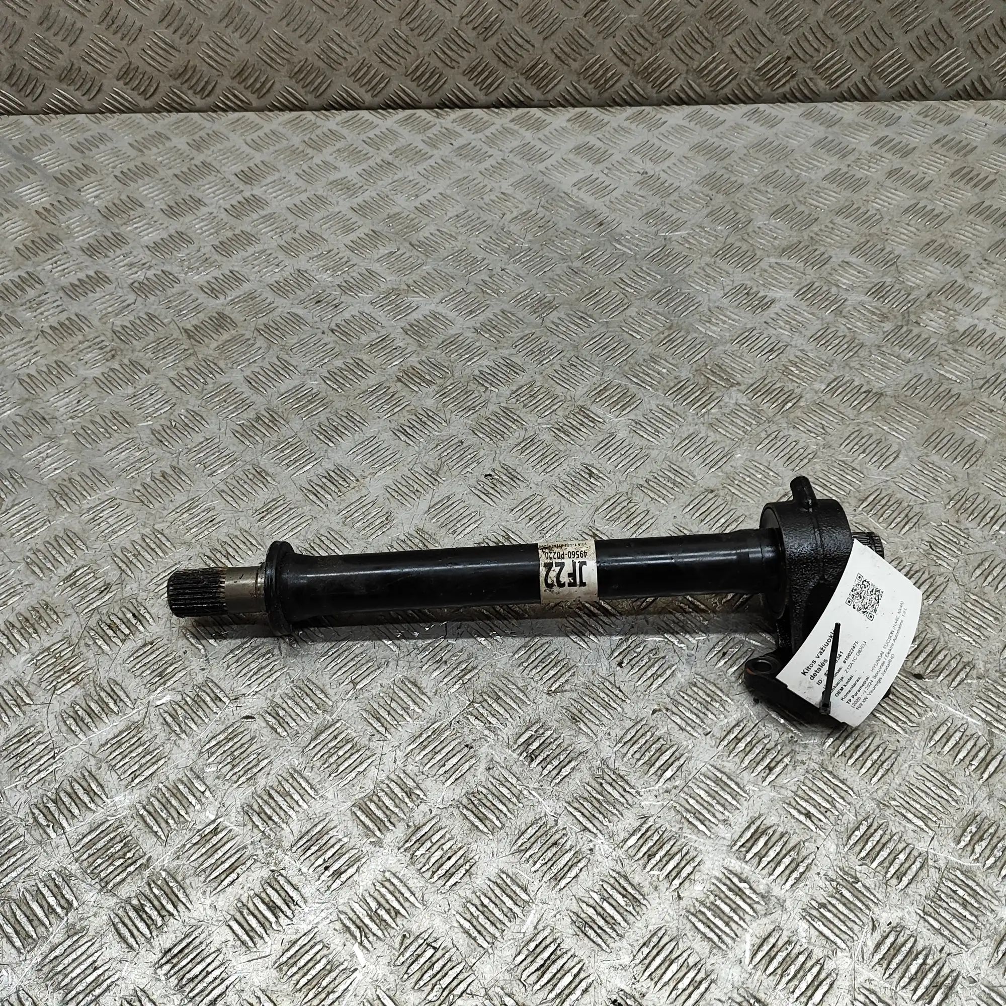 Hyundai Tucson Front Right Driveshaft Front Right Driveshaft — HYUNDAI TUCSON (NX4E, ...