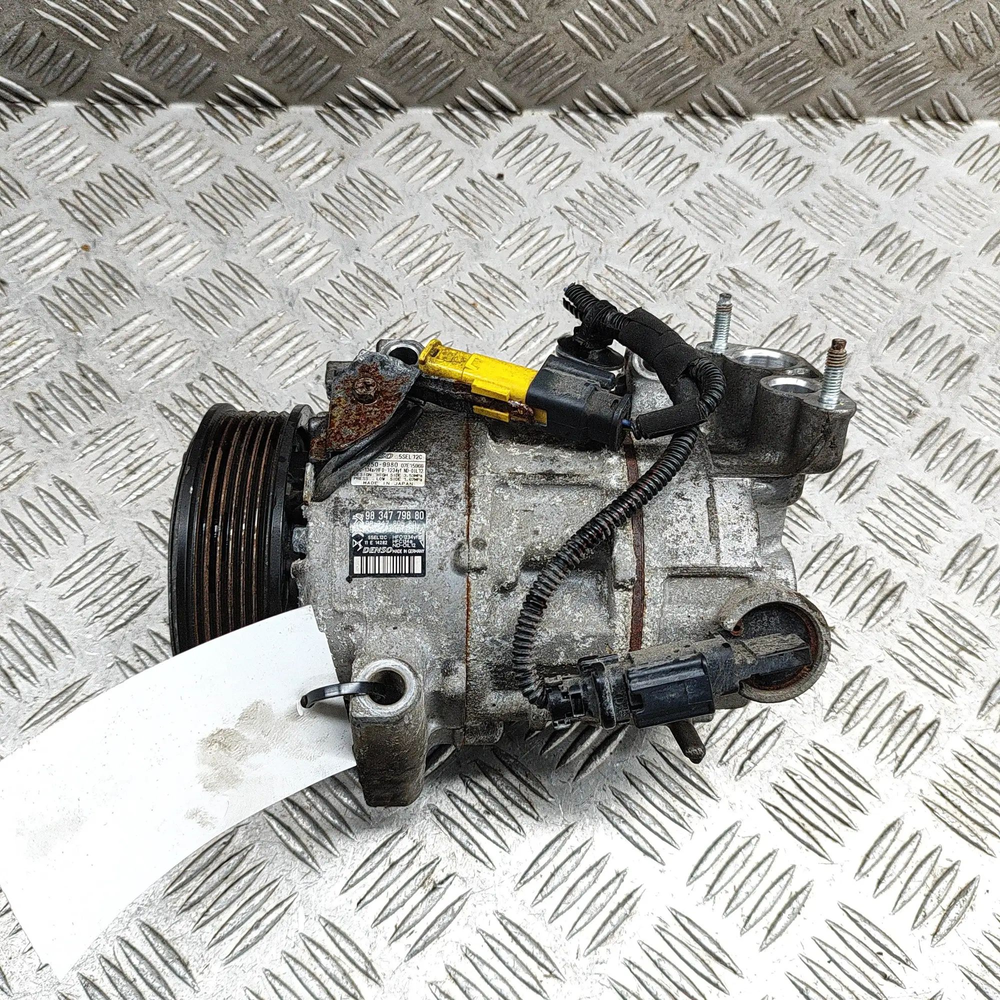 Opel Crossland X Air-conditioning compressor Air-conditioning compressor — OPEL CROSSLAND (X...