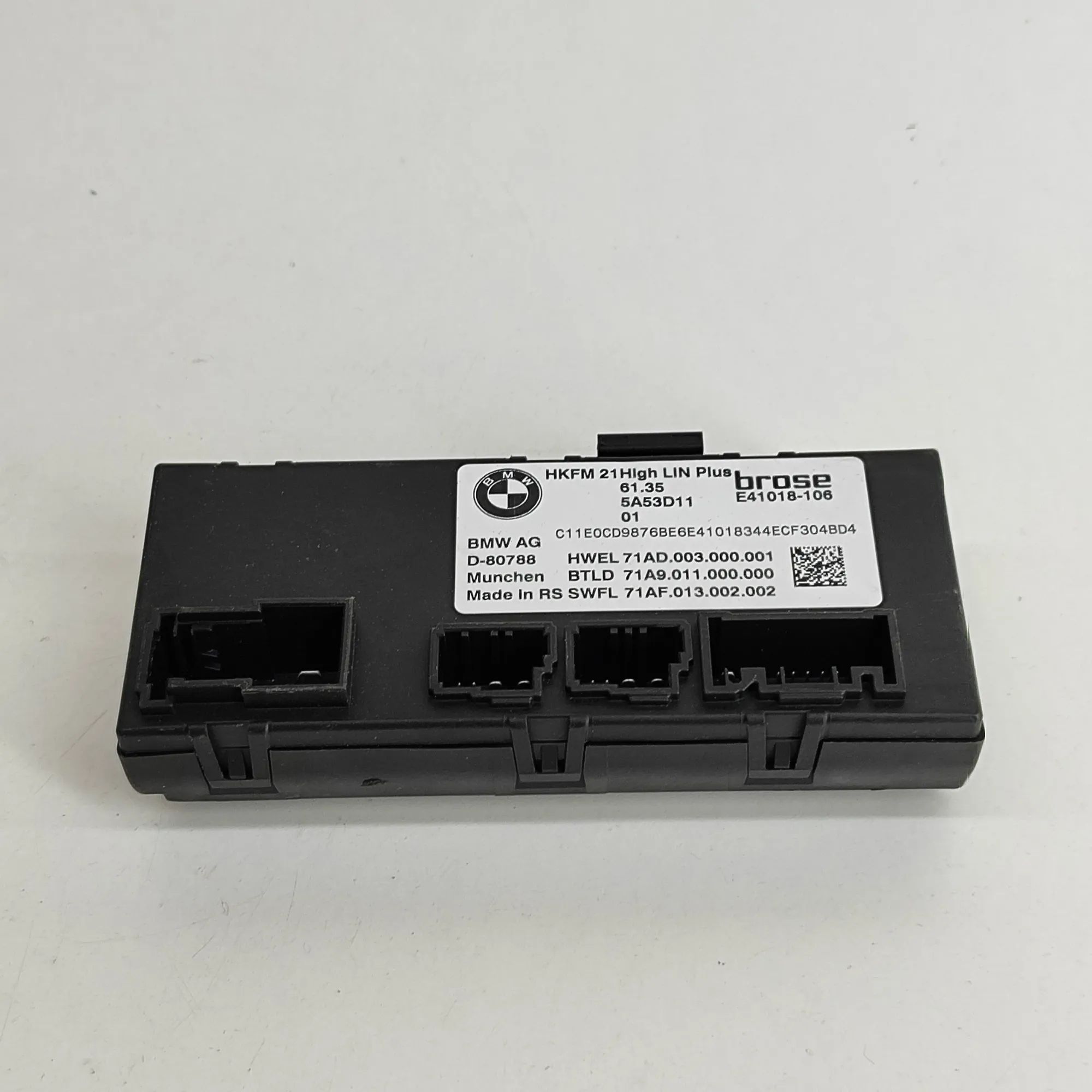 BMW X7 (G07) Tailgate Bootlid Control Unit Tailgate Bootlid Control Unit — BMW X7 (G07) (2...