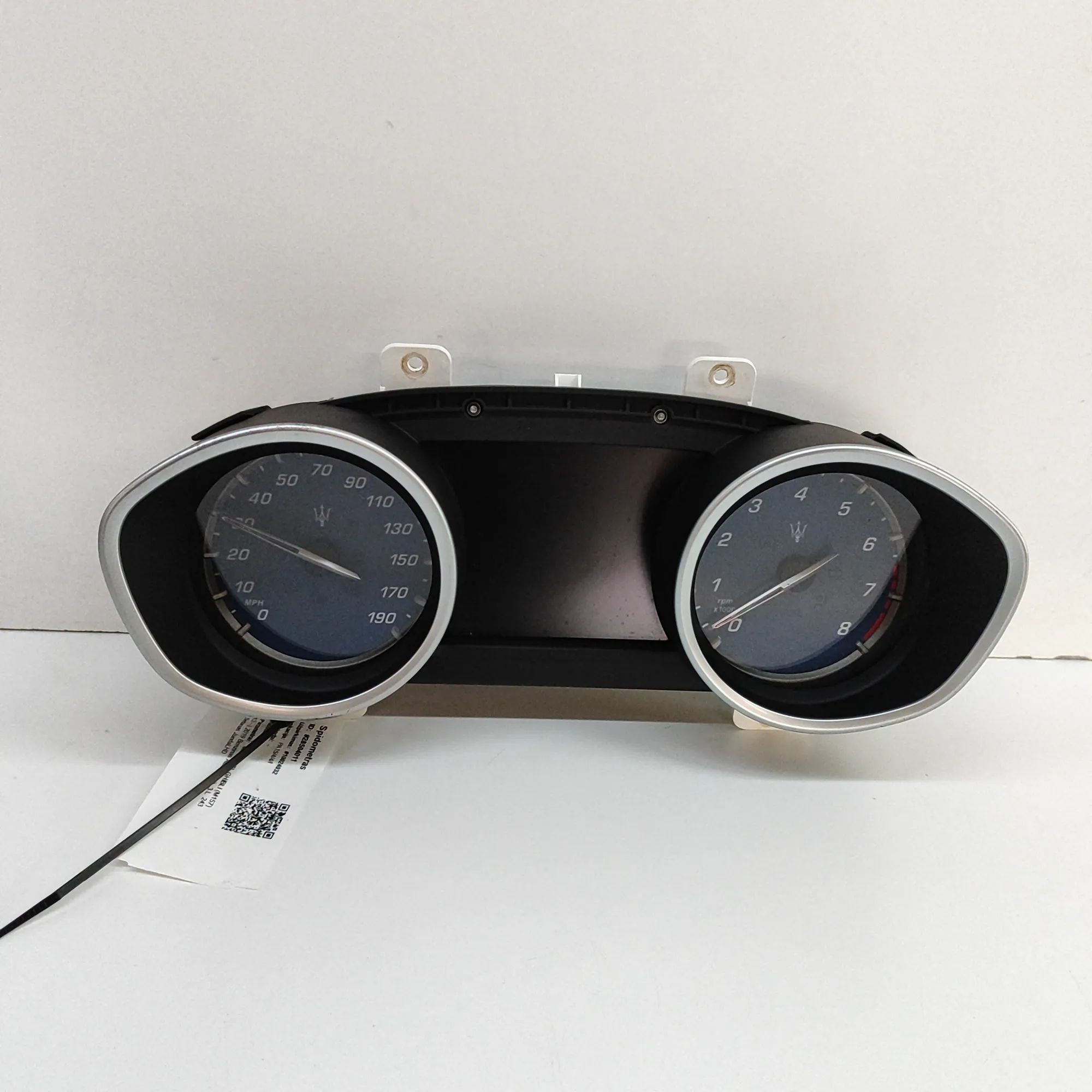 Maserati Ghibli Instrument Cluster Speedometer Instrument Cluster Speedometer — MASERATI GHIBL...
