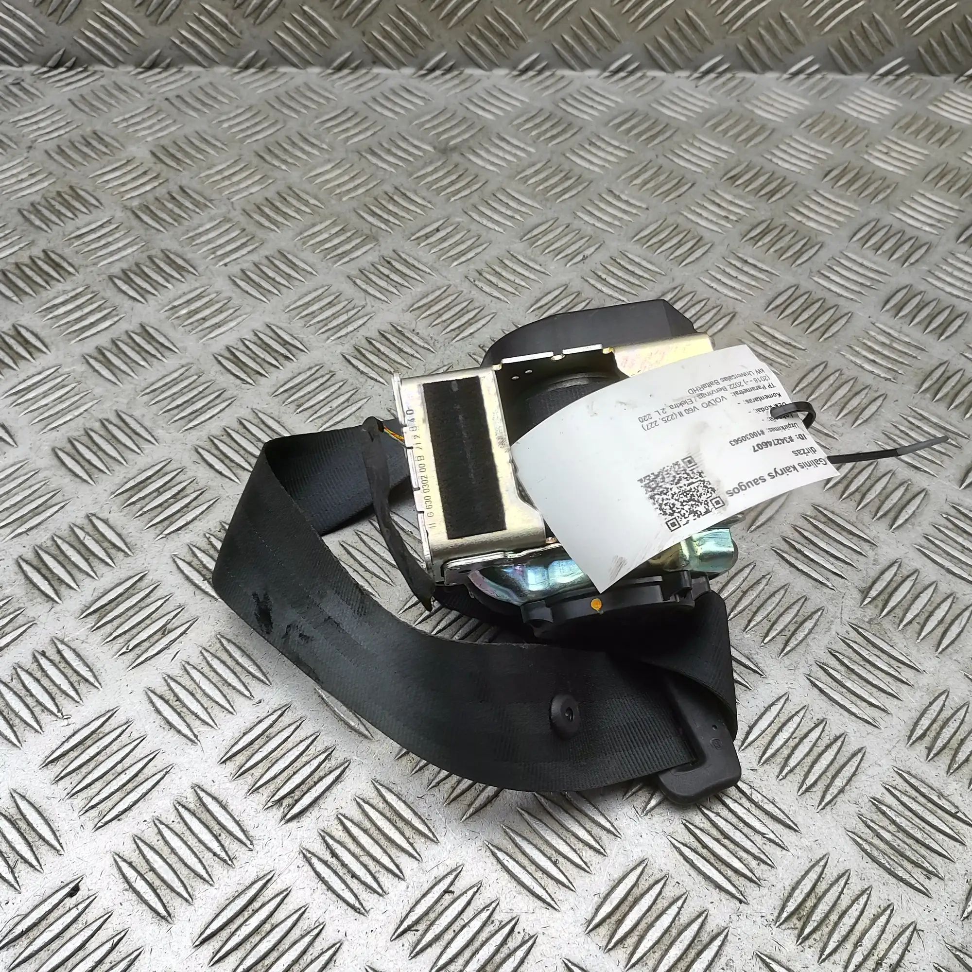 Volvo V60 Rear Left Seatbelt Rear Left Seatbelt — VOLVO V60 (II 225, 227) (2...