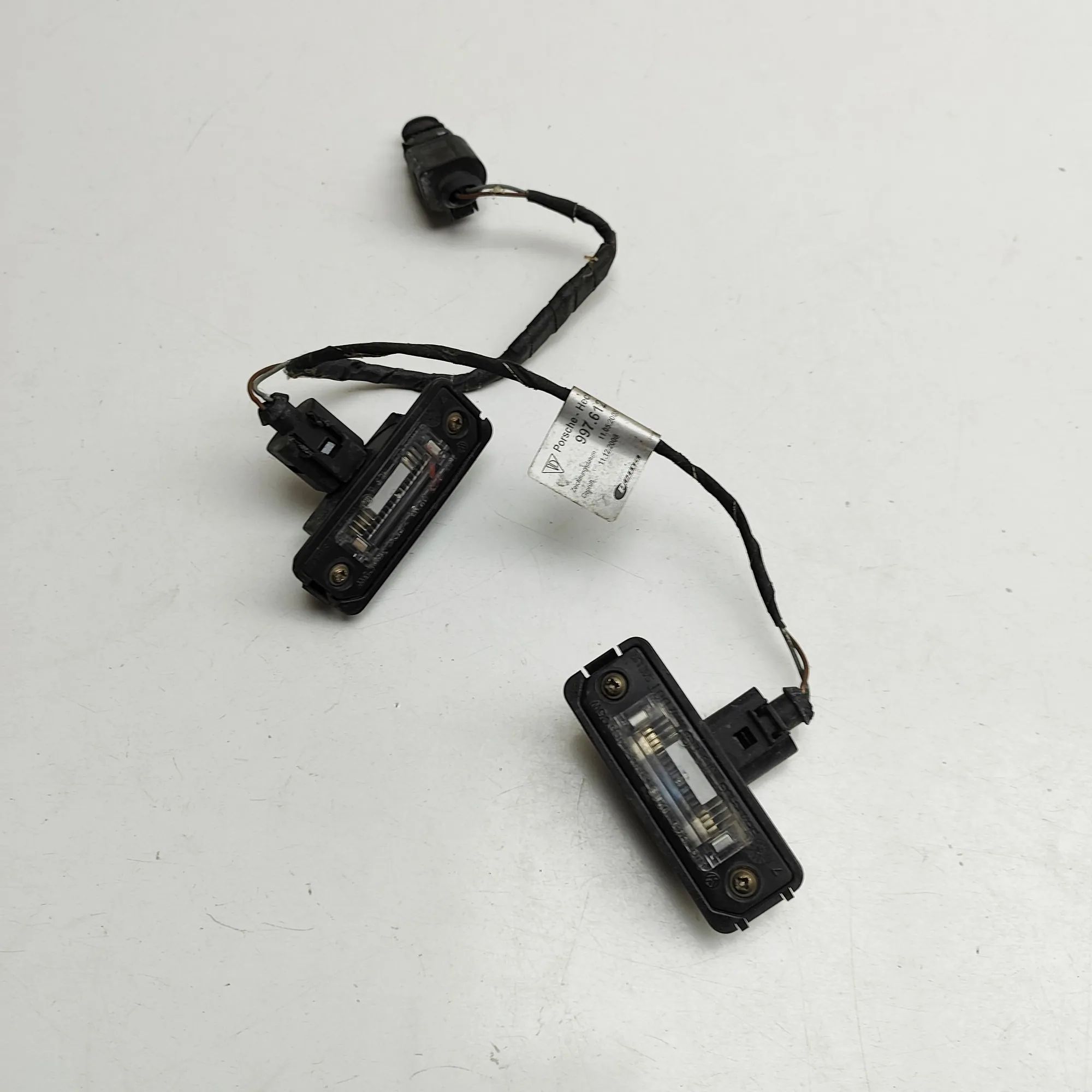 Porsche Boxster (987) License plate lights License plate lights — PORSCHE BOXSTER (987) (2...