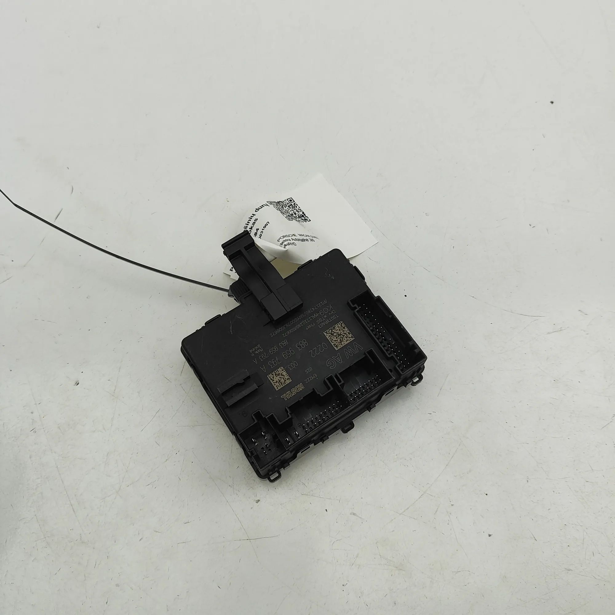 Porsche Macan (XAB) Door control unit — front right Door control unit — front right — PORSCHE MACAN...