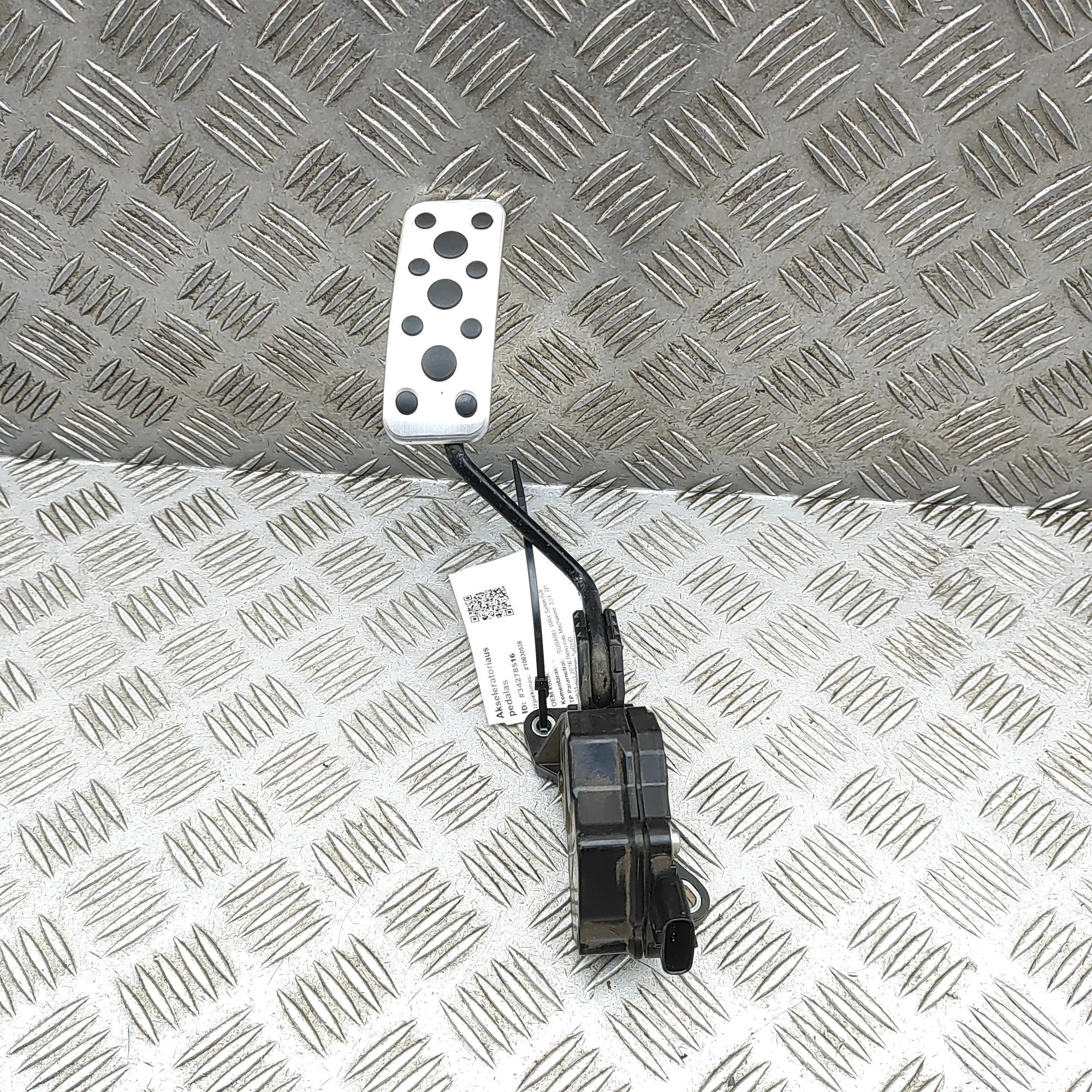 Subaru WRX STI Throttle Pedal Throttle Pedal — SUBARU WRX (Sedan GJ) (2011-.....