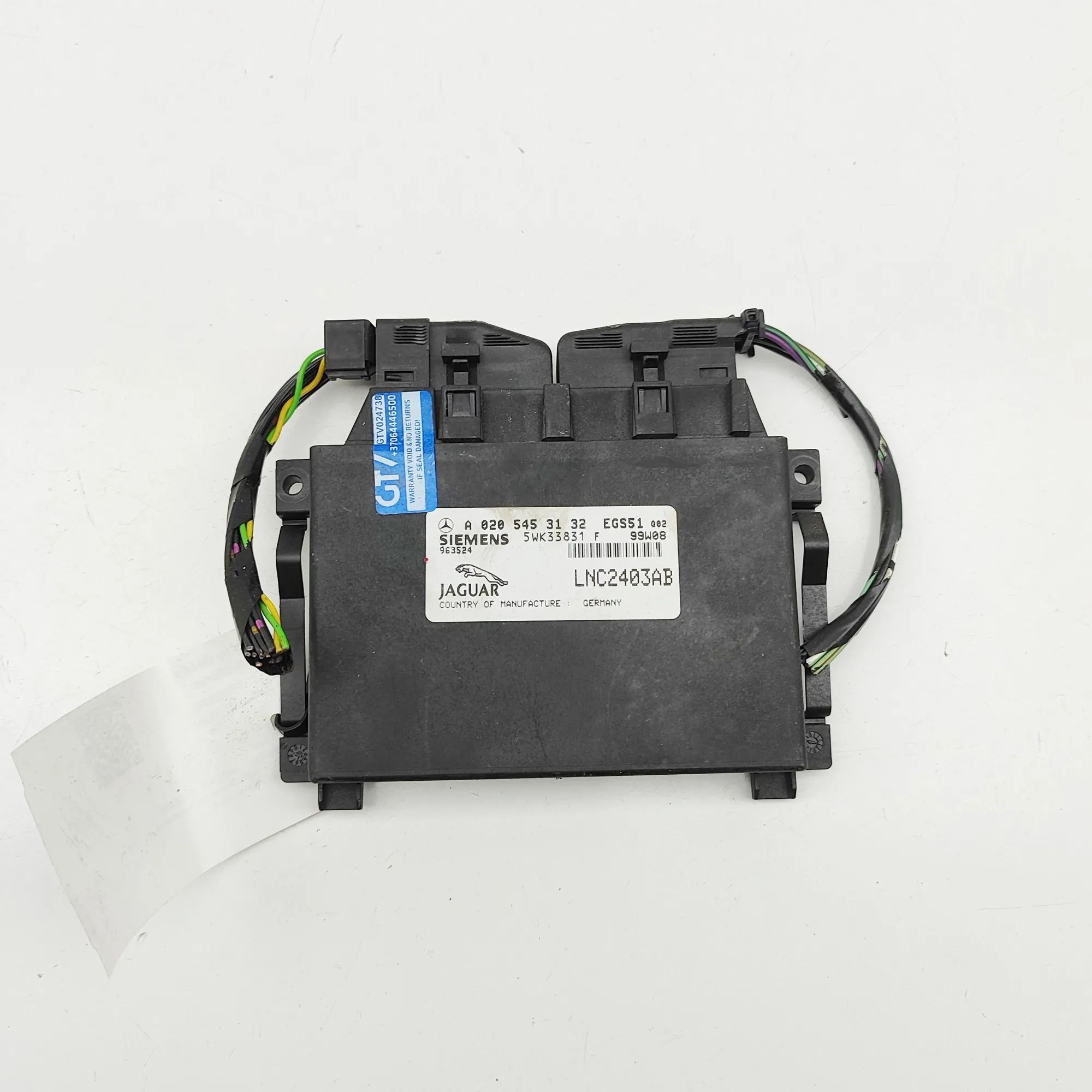 Jaguar XJ (X308) Gearbox Control Unit Gearbox control unit — JAGUAR XJ (X308) (1996-2...