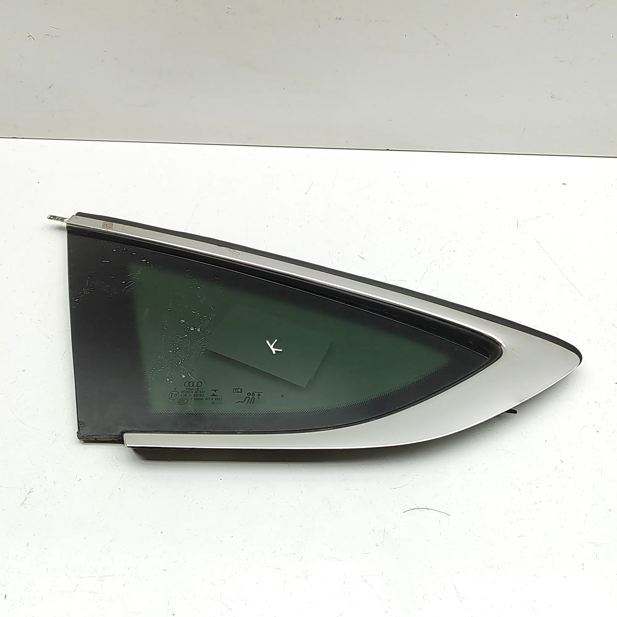 Audi A5 (B9) Rear Left Quarter Window Rear Left Quarter Window — AUDI A5 (Sportback F...