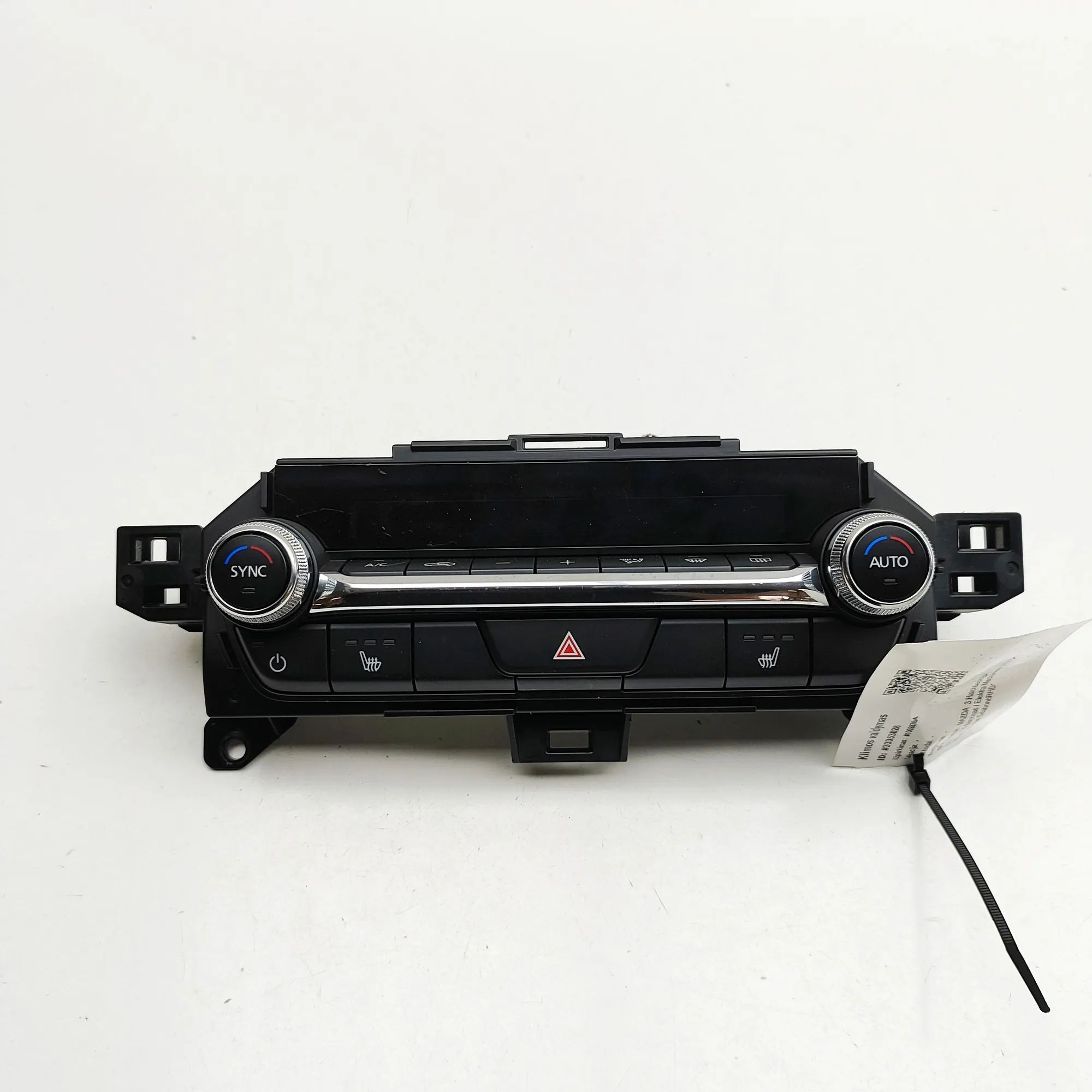 Mazda 3 (BP) Climate control unit Climate control unit — MAZDA 3 (Hatchback BP) (...