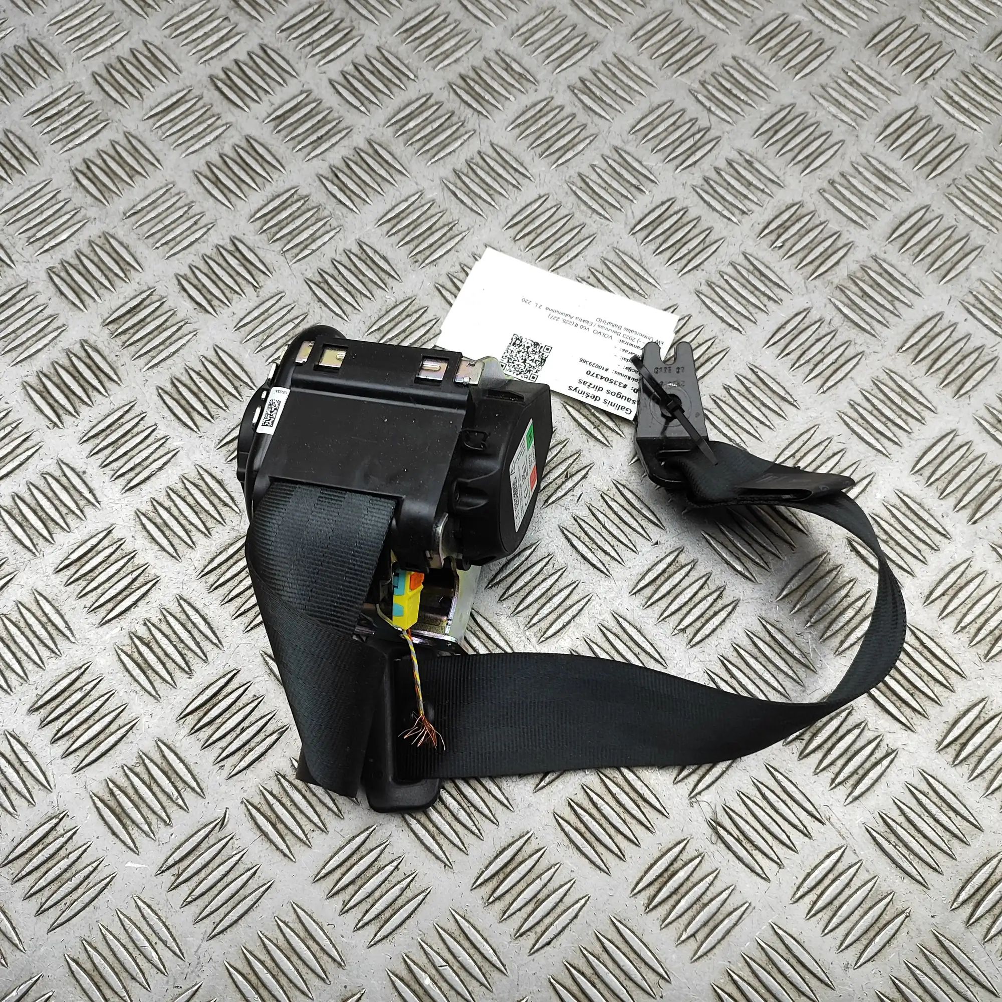 Volvo V60 Rear Right Seatbelt Rear Right Seatbelt — VOLVO V60 (II 225, 227) (...