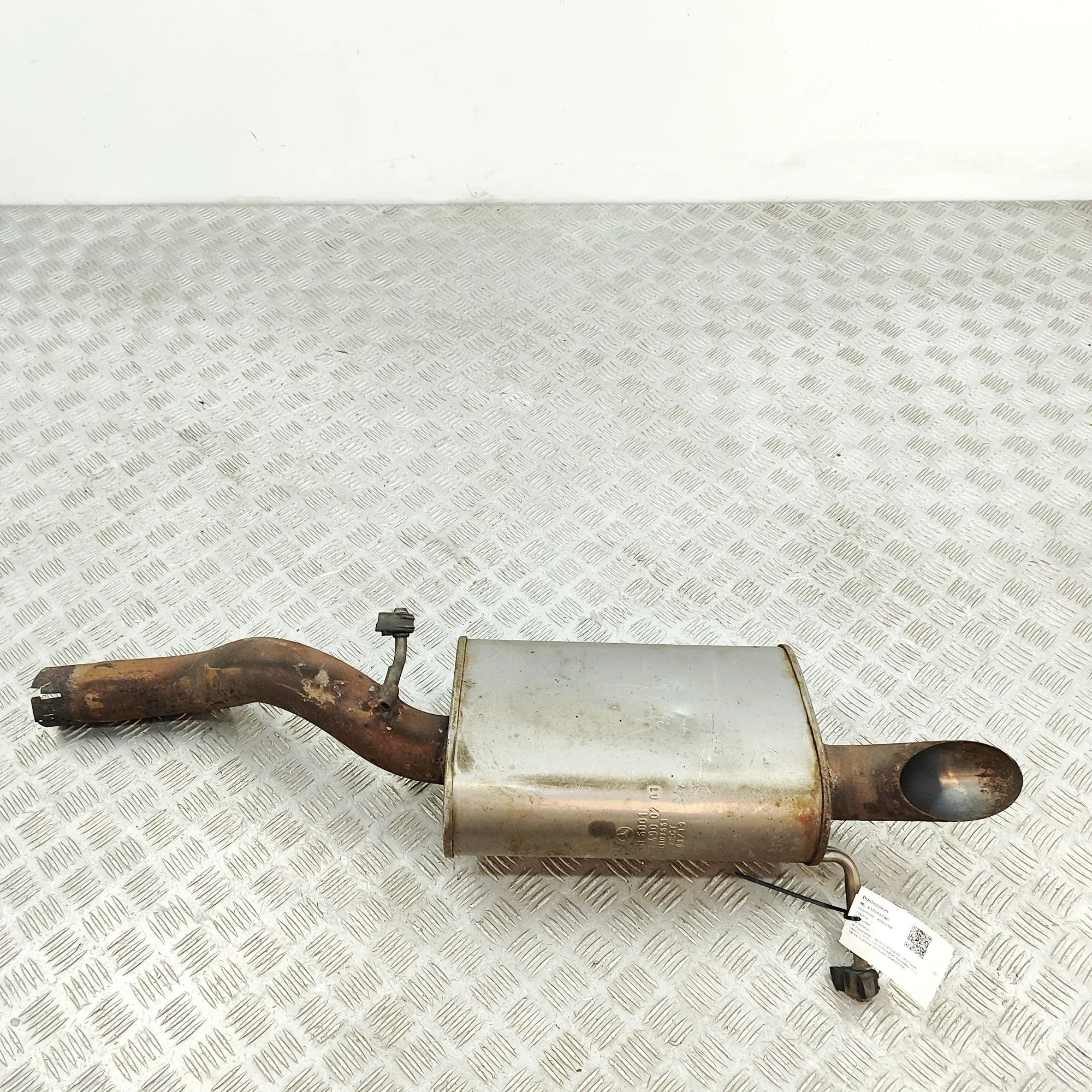 Mercedes-Benz V / Vito / EQV (W447) Exhaust Exhaust — MERCEDES BENZ VITO (Tourer W447) (201...