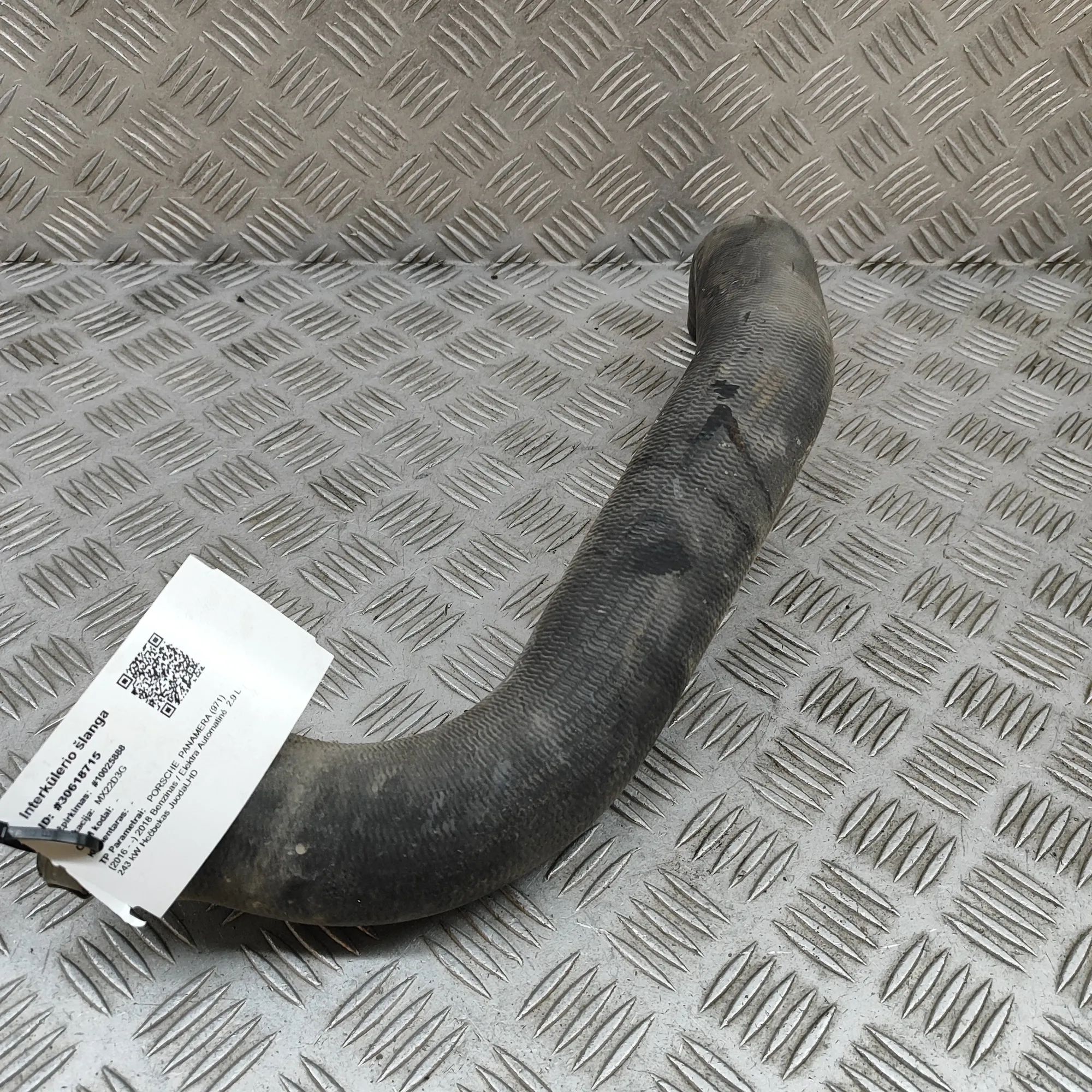 Porsche Panamera Intercooler Hose Pipe