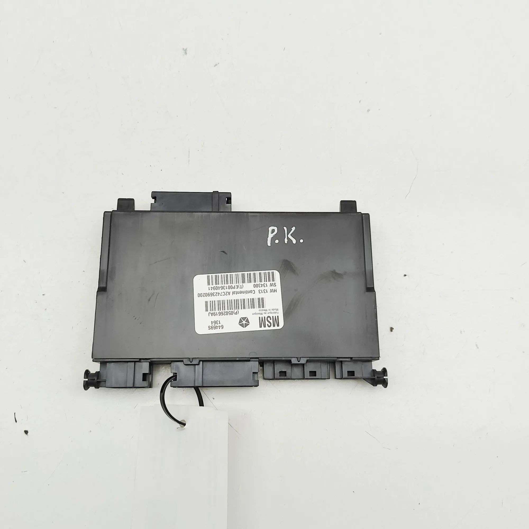 Maserati Ghibli Front Left Seat Control Unit Front Left Seat Control Unit — MASERATI GHIBLI ...