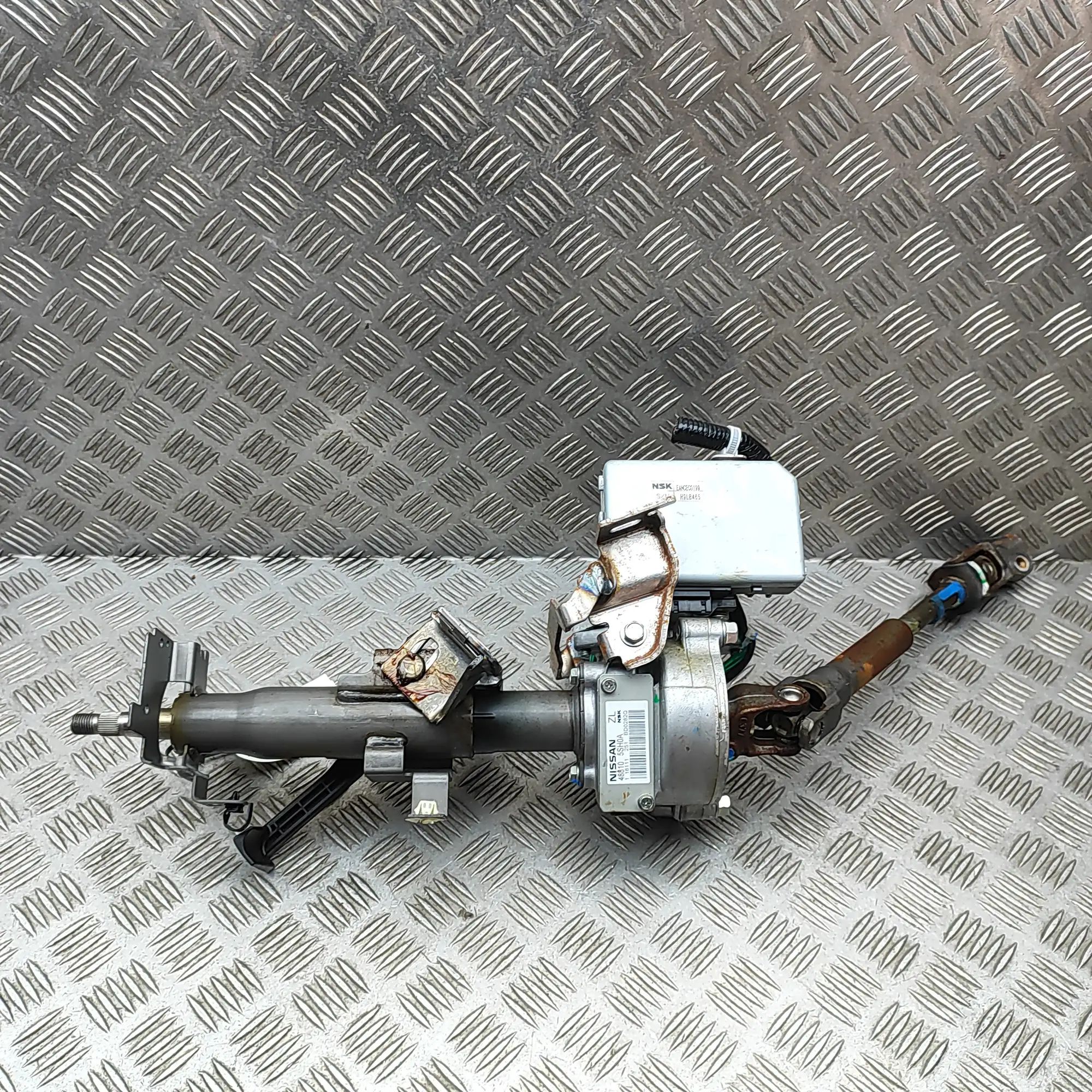 Nissan Leaf Steering Column Mechanism Steering Column Mechanism — NISSAN LEAF (ZE1) (...