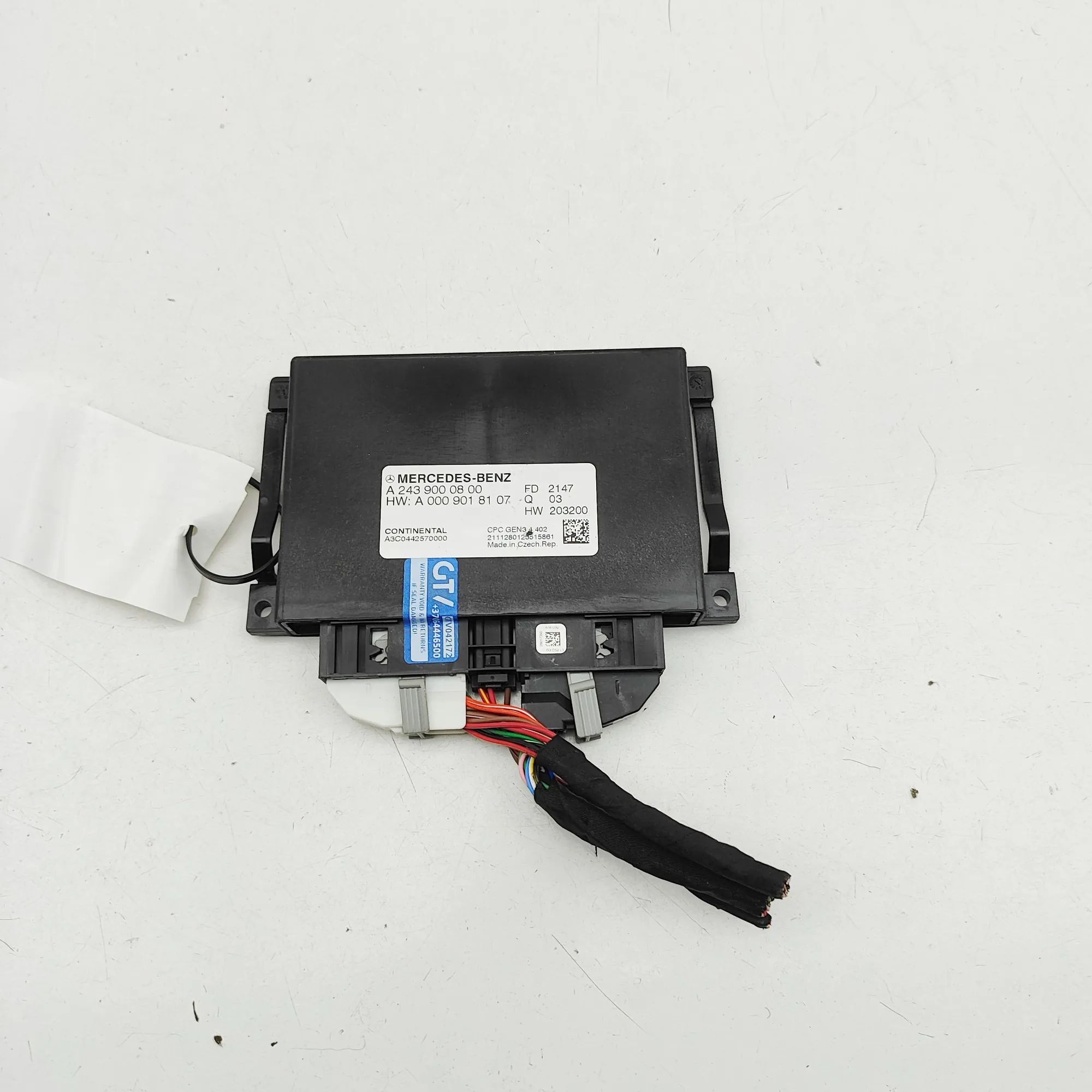 Mercedes-Benz A (W177) Gearbox Control Unit Gearbox control unit — MERCEDES BENZ EQAH243 (2...