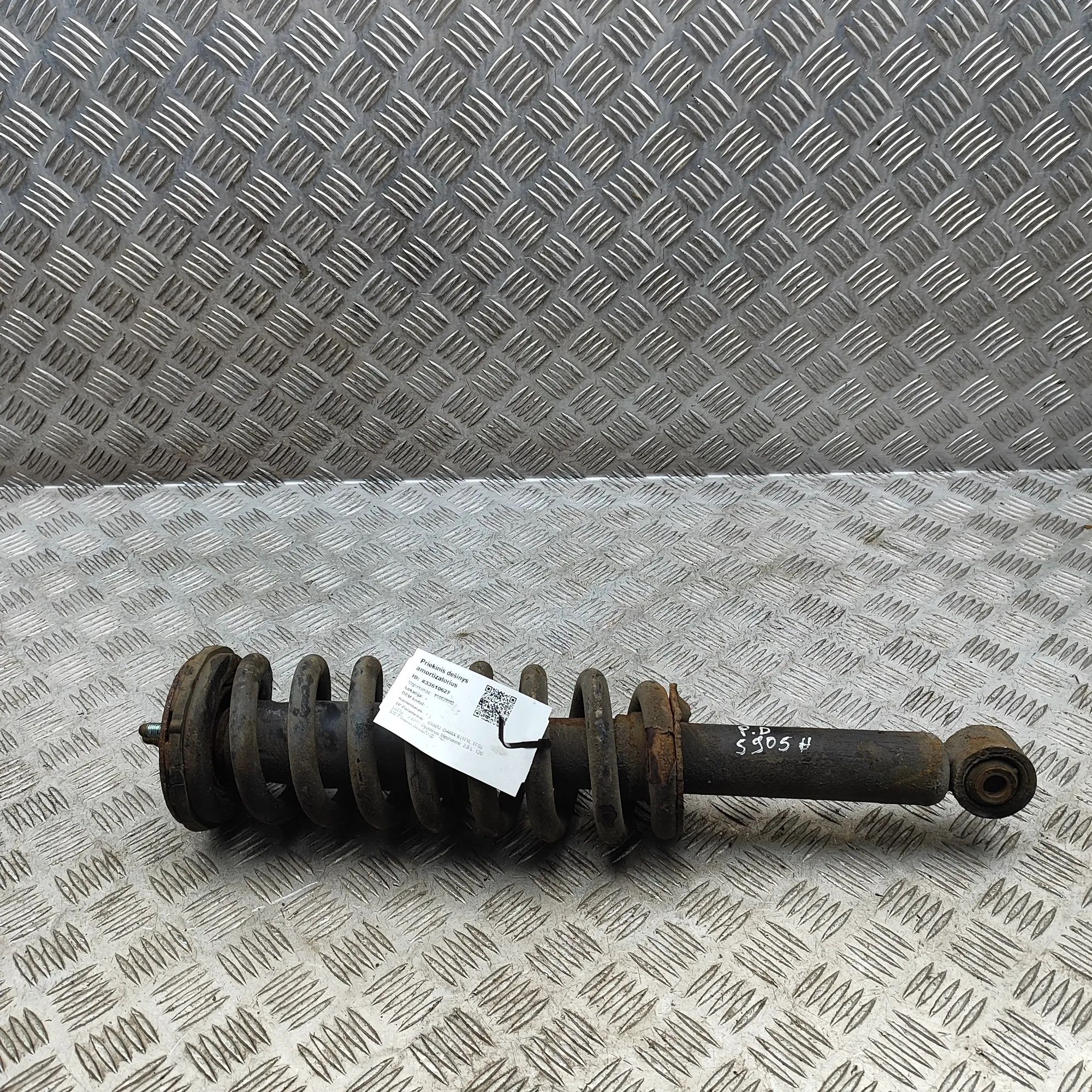 Isuzu D-Max Shock absorber — front right Shock absorber — front right — ISUZU D-MAX (II ...