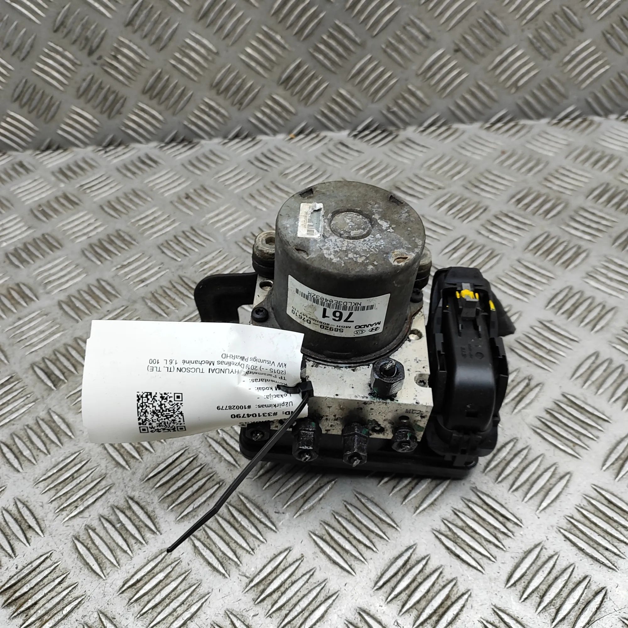 Hyundai Tucson ABS hydraulic pump ABS Pump — HYUNDAI TUCSON (TL, TLE) (2015-...) ...