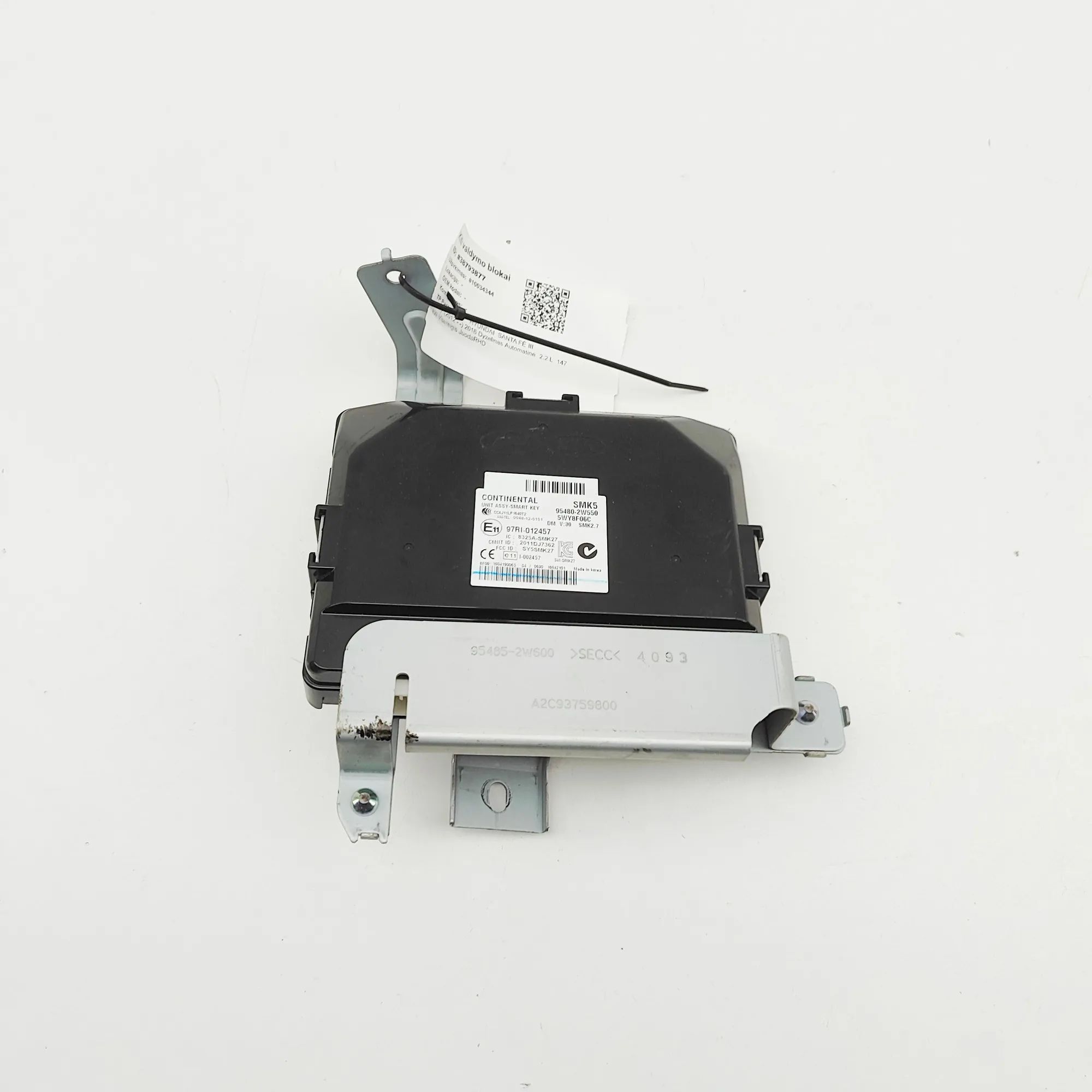 Hyundai Santa Fe Keyless Control Unit Keyless Control Unit — HYUNDAI SANTA (FÉ III DM...