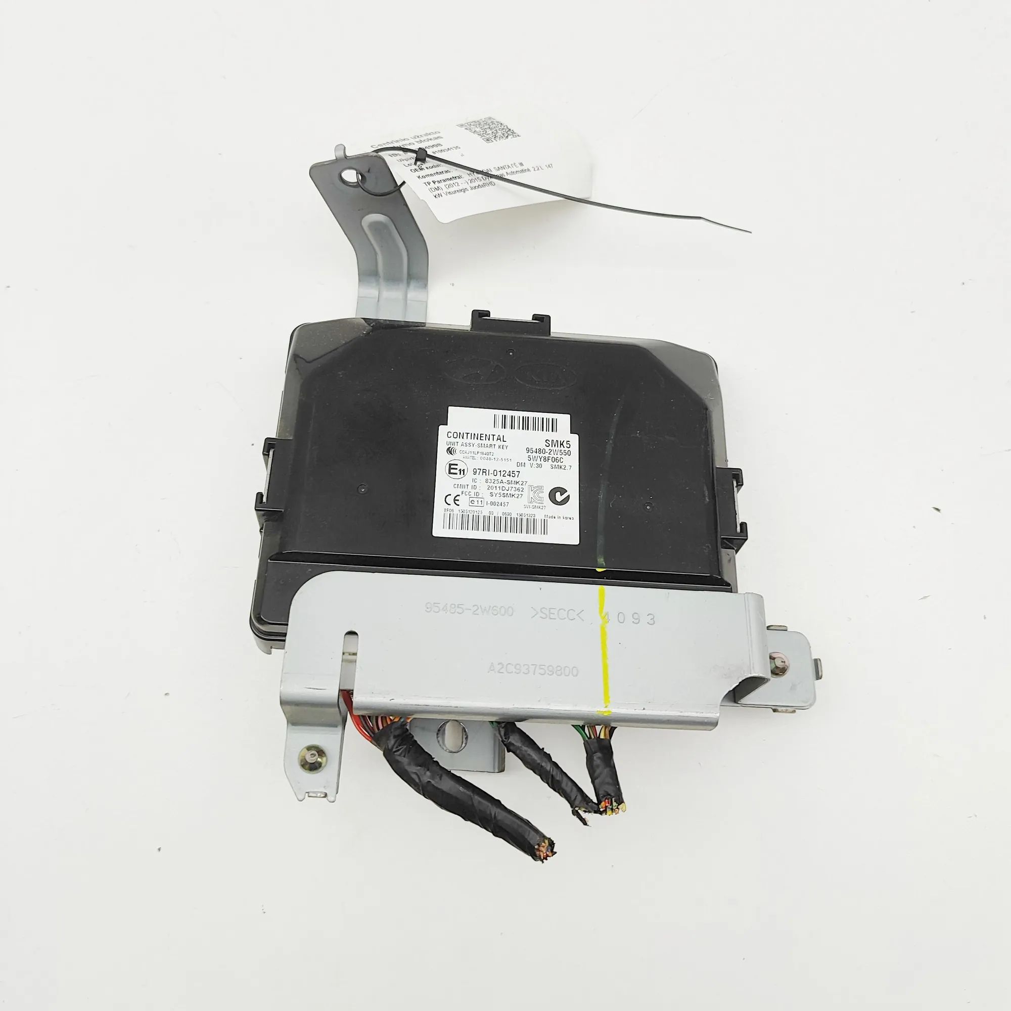 Hyundai Santa Fe Keyless Control Unit Keyless Control Unit — HYUNDAI SANTA (FÉ III DM...