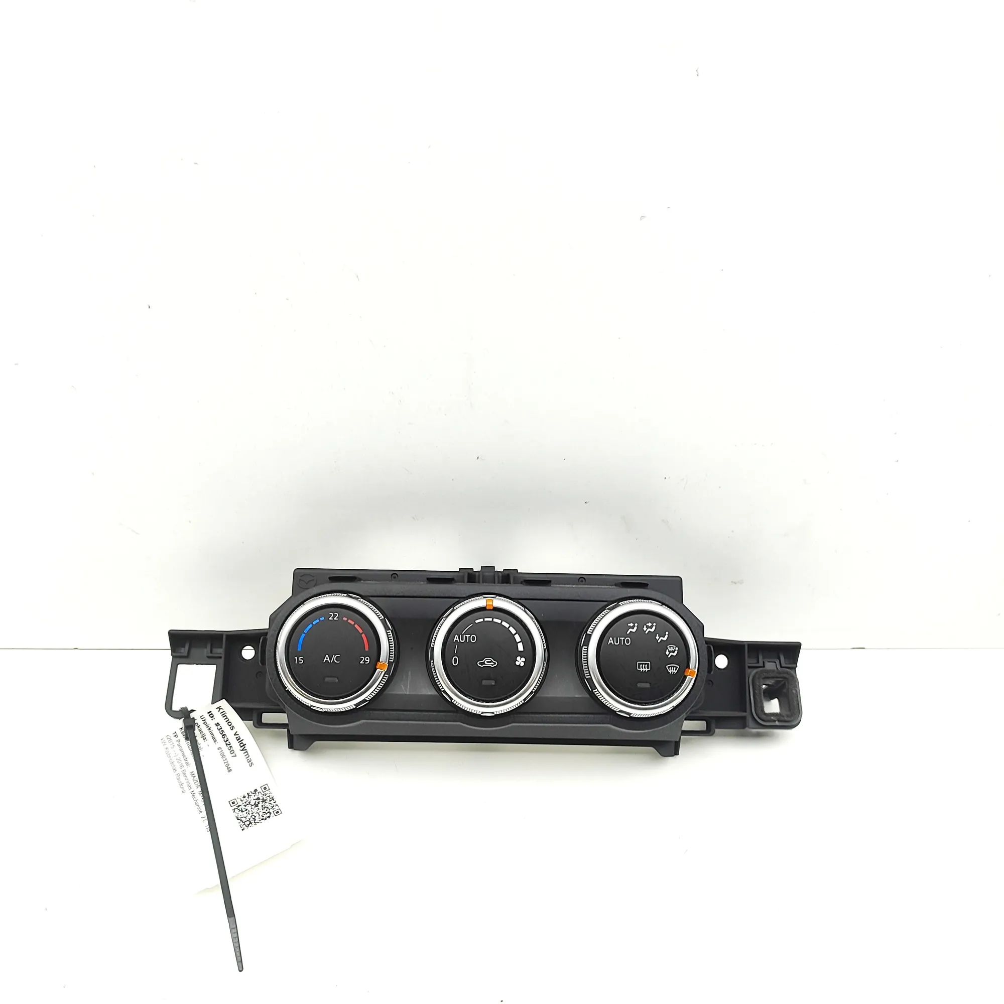 Mazda MX-5 Climate control unit Climate control unit — MAZDA MX-5 (IV ND) (2015...