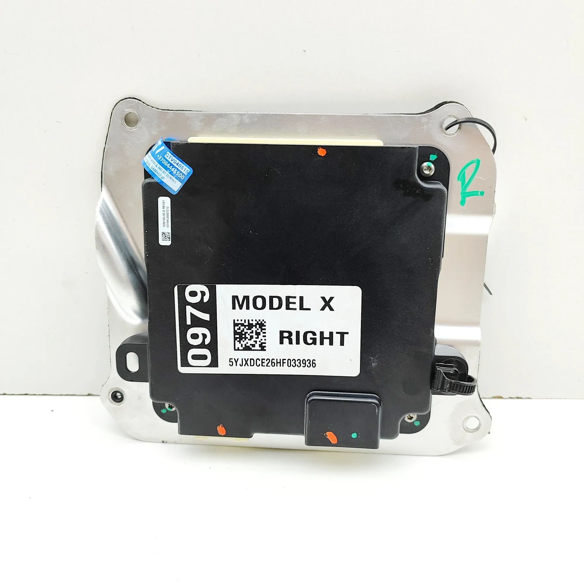 Tesla Model X Door control unit — front right Door control unit — front right — TESLA MODEL X...