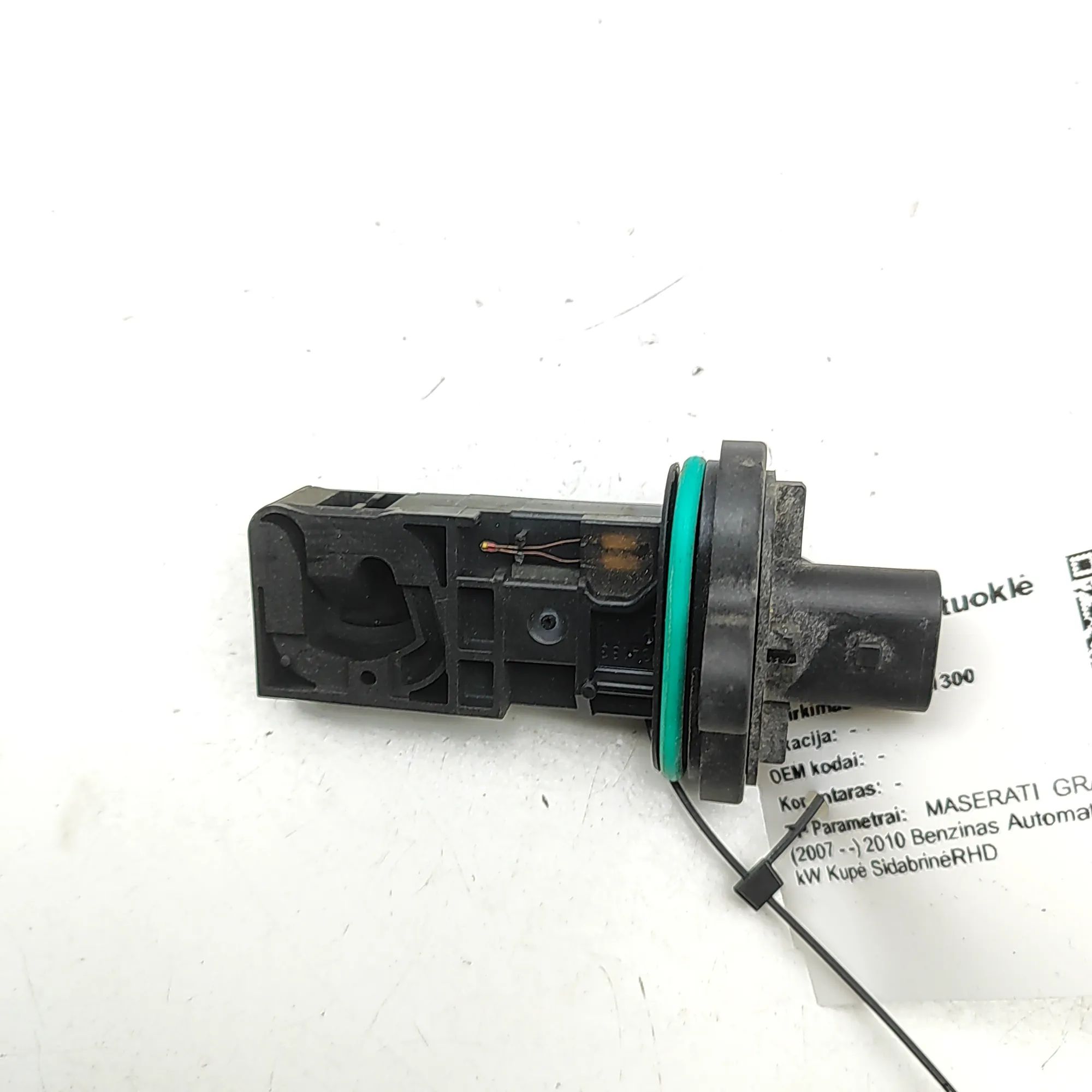 Maserati GranTurismo / GranCabrio Mass airflow sensor (MAF) Mass airflow sensor (MAF) — MASERATI GRAN (TURI...