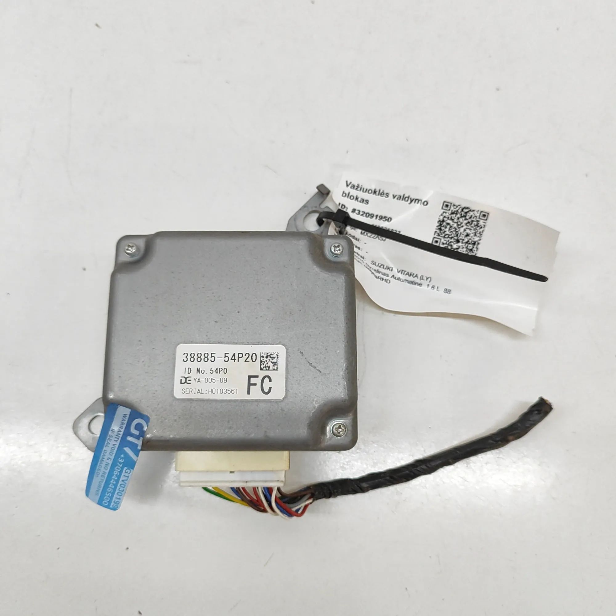 Suzuki Grand Vitara Suspension Control Unit Suspension control unit — SUZUKI VITARA (LY) (2...