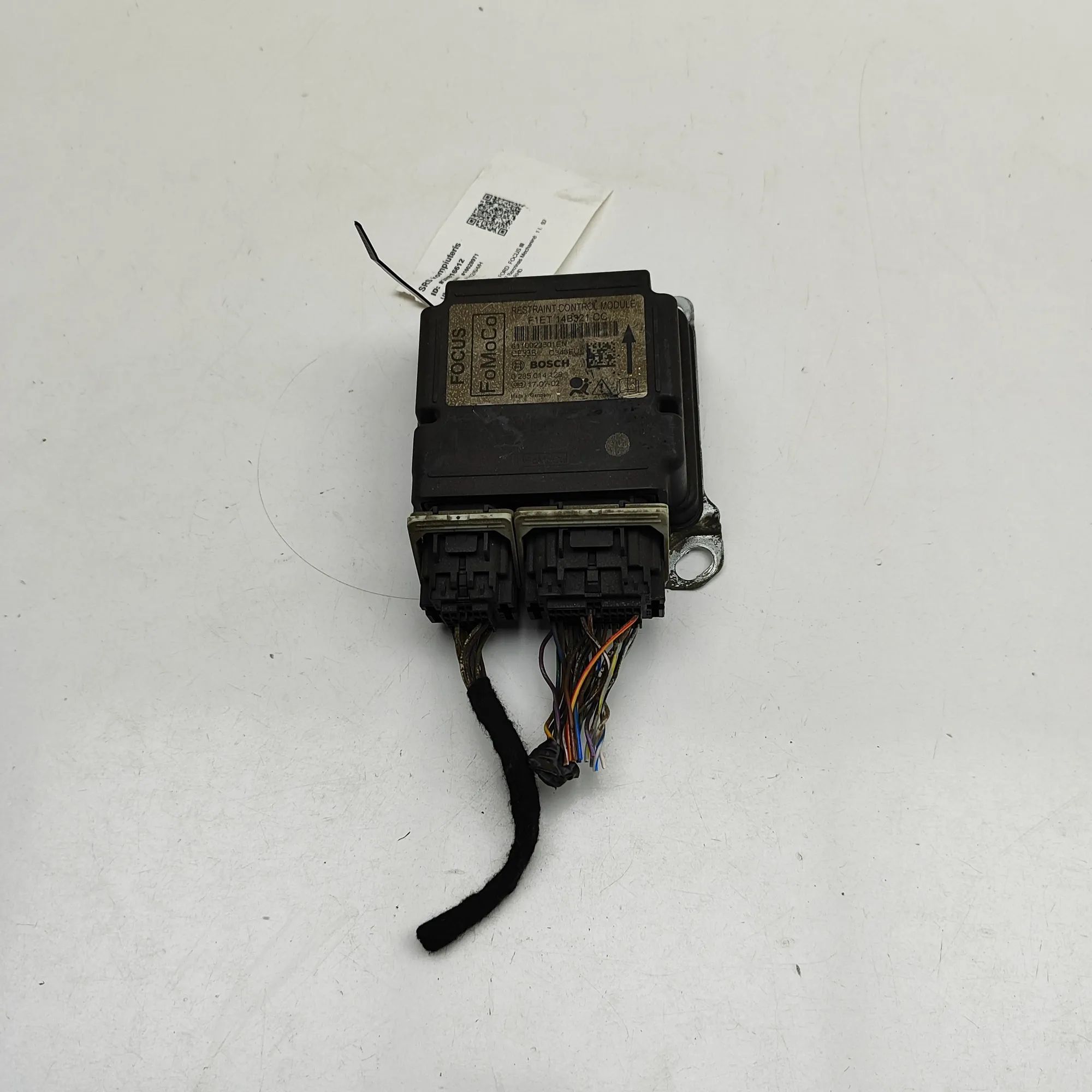 Ford Focus SRS Control Unit SRS Control Unit — FORD FOCUS (III) (2010-2020)...