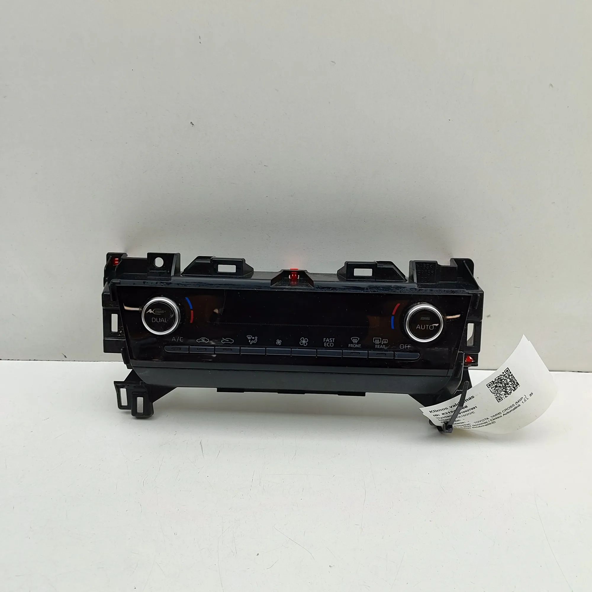 Toyota Yaris Climate control unit Climate control unit — TOYOTA YARIS (CROSS MXP_...