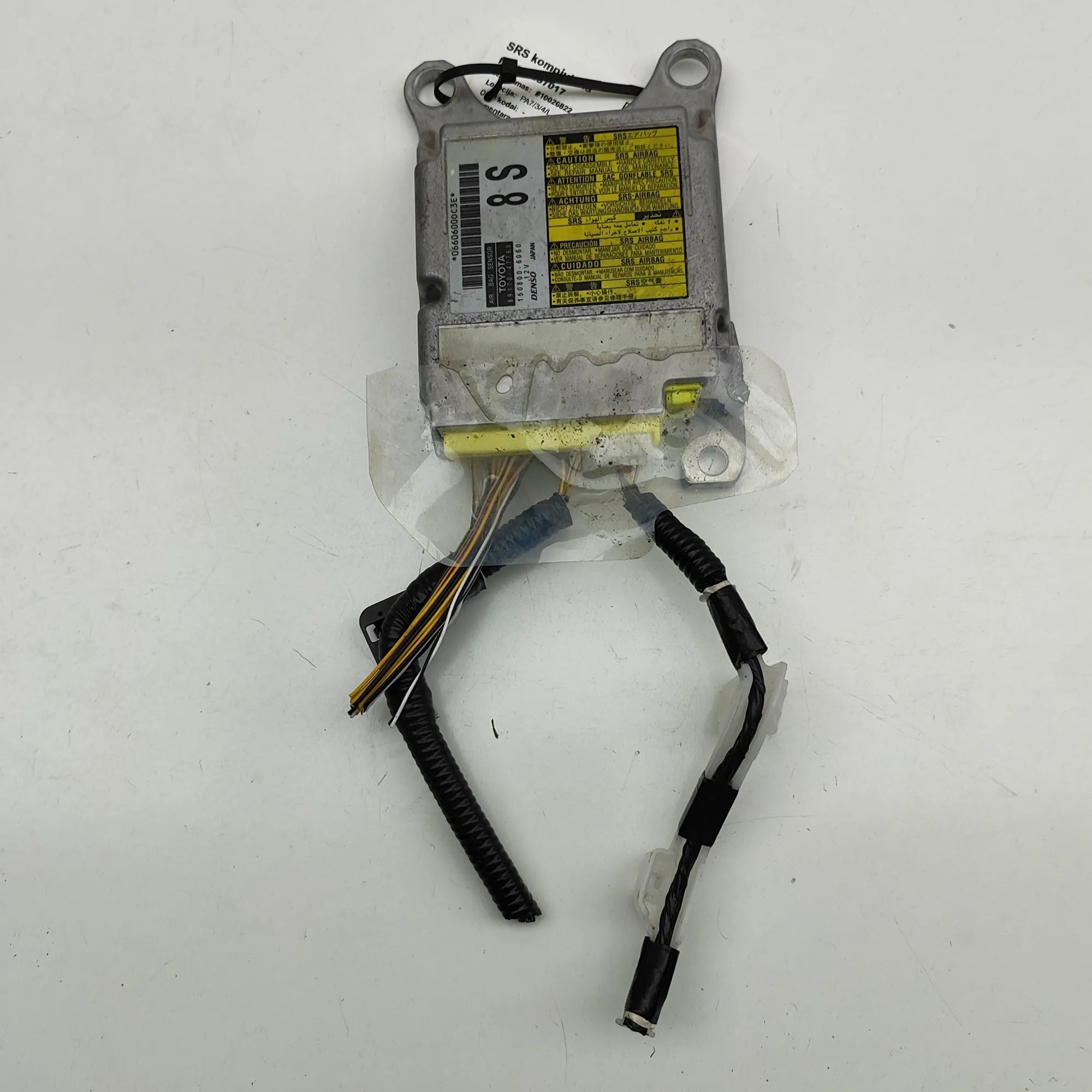 Toyota Prius+ SRS Control Unit SRS Control Unit — TOYOTA PRIUS (PLUS _W4_) (20...