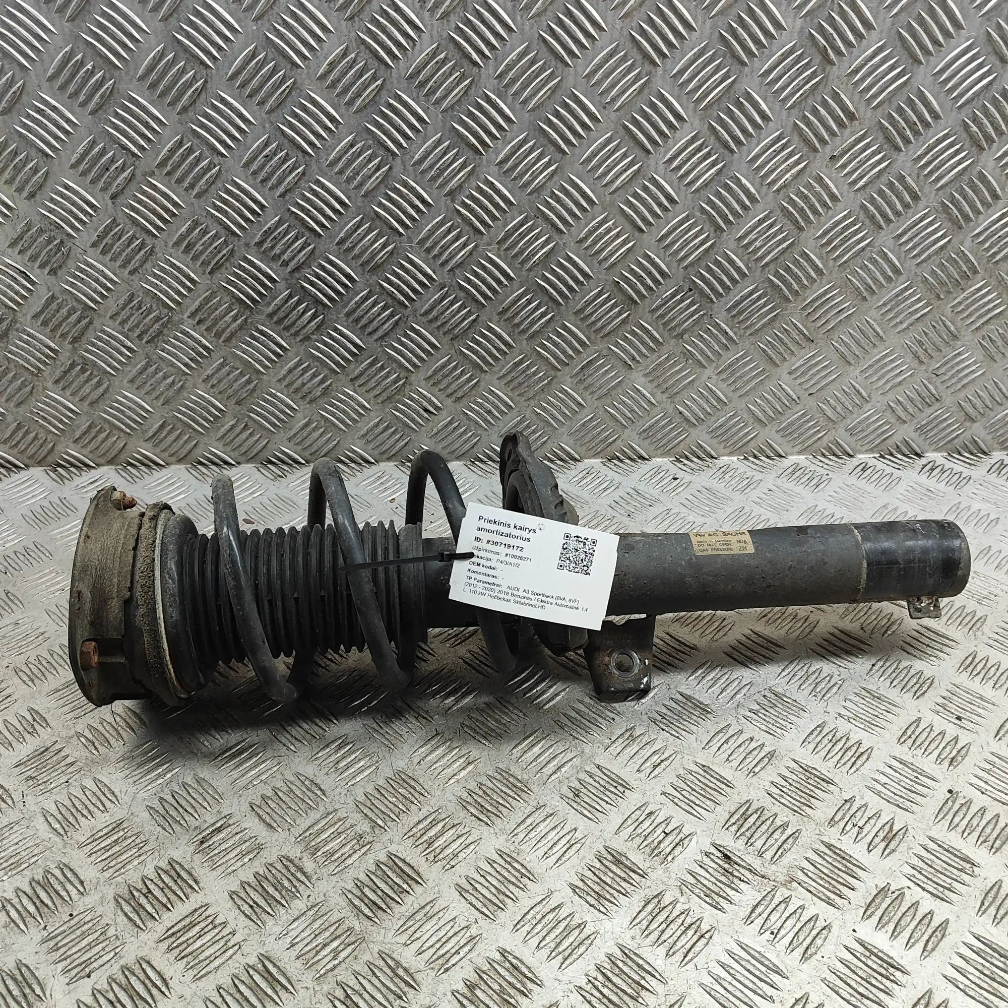 Audi A3 (8V) Shock absorber — front left Shock absorber — front left — AUDI A3 (Sportbac...