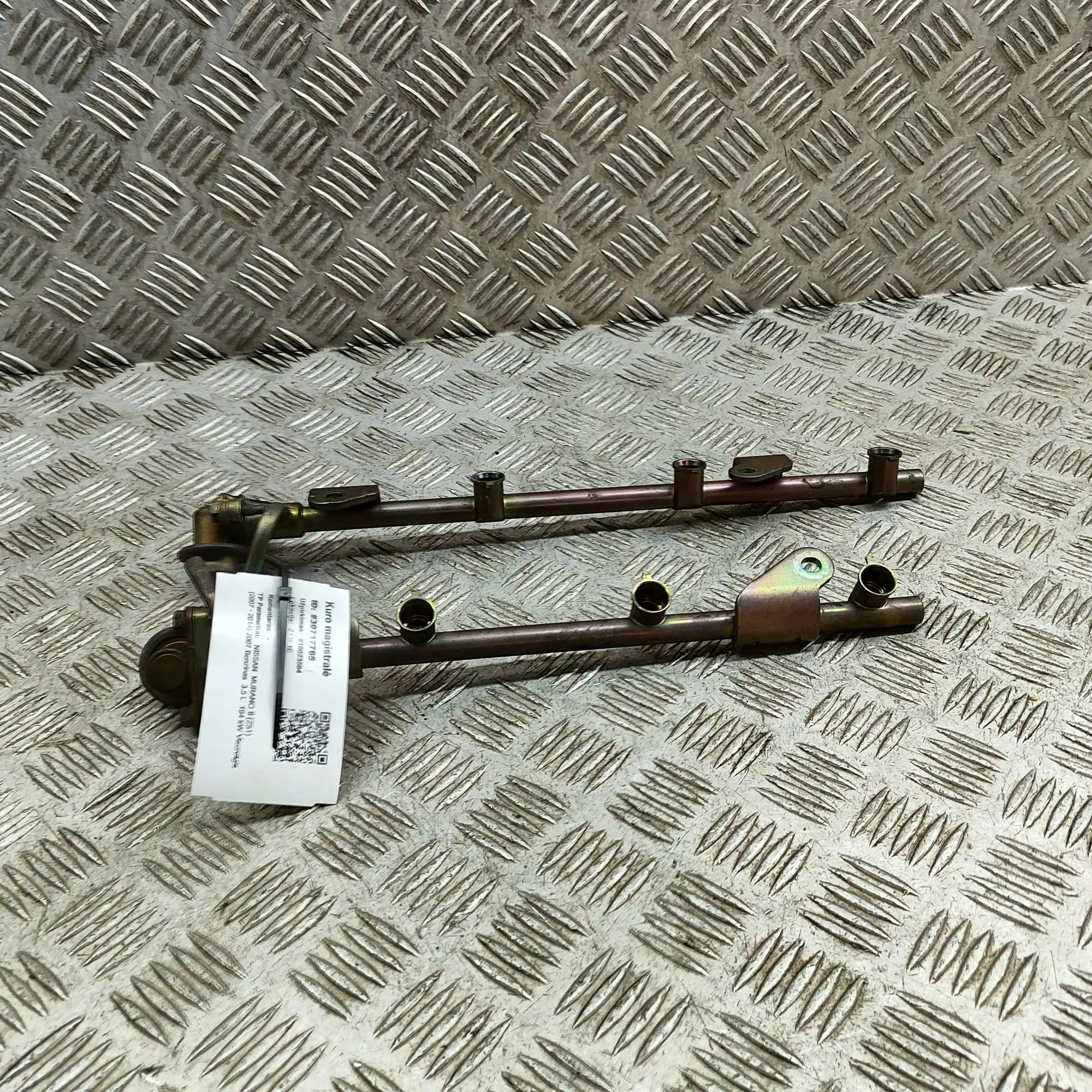 Nissan Murano Fuel Rail Fuel rail — NISSAN MURANO (II Z51) (2007-2014) ...
