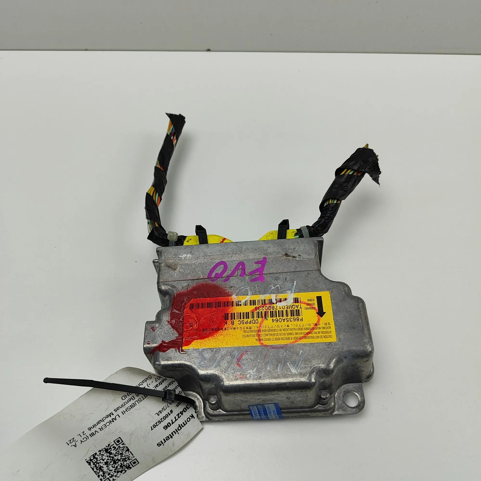 Mitsubishi Lancer SRS Control Unit SRS Control Unit — MITSUBISHI LANCER (VIII CY_A...