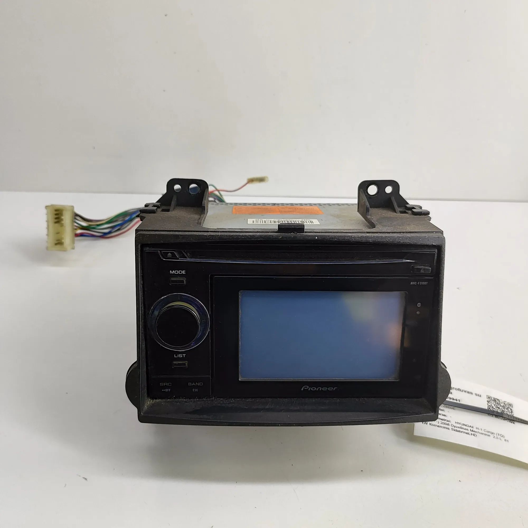 Hyundai H-1 Radio / CD / navigation head unit Radio / CD / navigation head unit — HYUNDAI H-1...