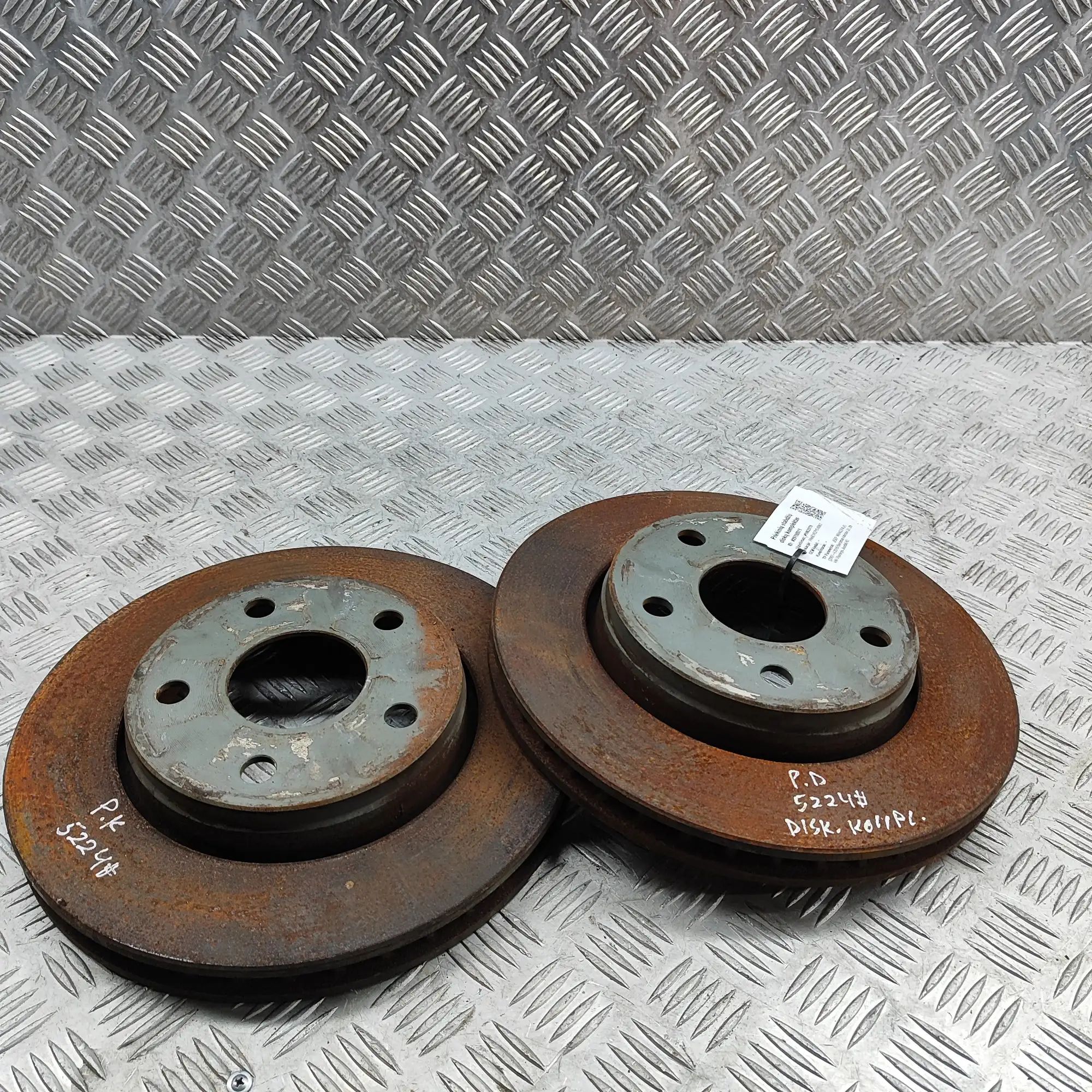 Jeep Wrangler (JK) Front Brake Disc Kit Front Brake Disc Kit — JEEP WRANGLER (III JK) (...