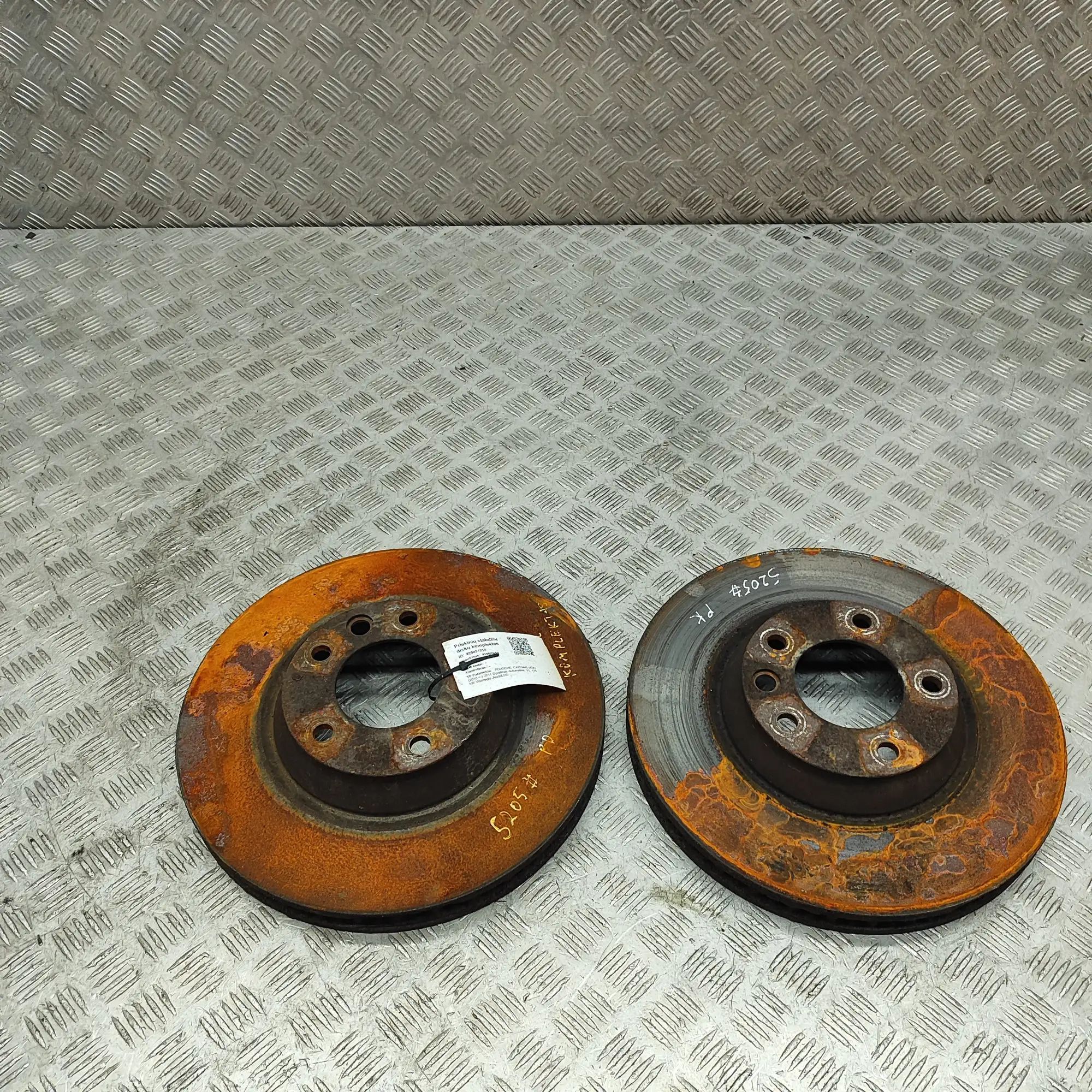 Porsche Cayenne Front Brake Disc Kit Front Brake Disc Kit — PORSCHE CAYENNE (92A) (2...