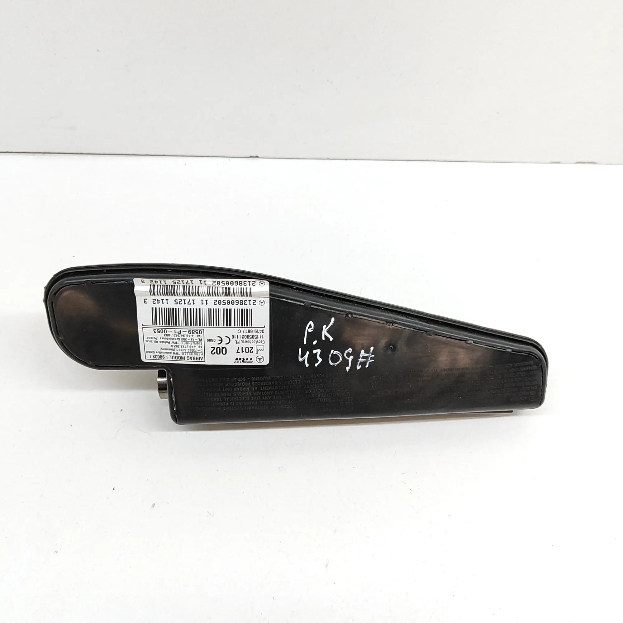 Mercedes-Benz GLC (X253) Seat airbag (SRS) — front left Seat airbag (SRS) — front left — MERCEDES BENZ ...