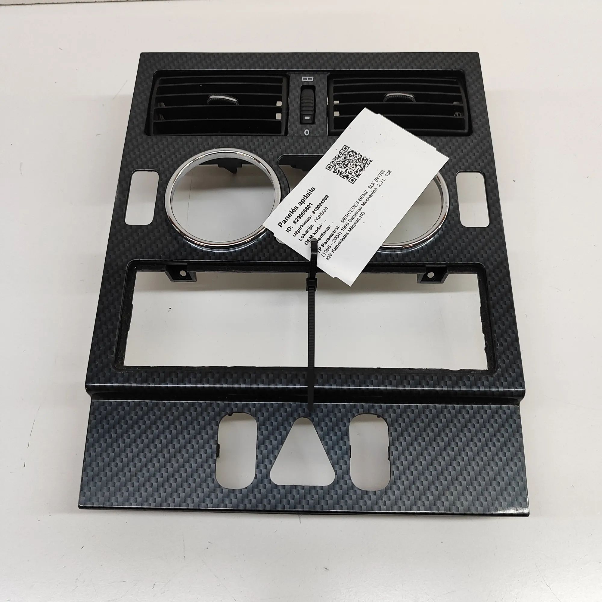 Mercedes-Benz SLK (R170) Dashboard Trim Dashboard trim — MERCEDES BENZ SLK (R170) (1996...
