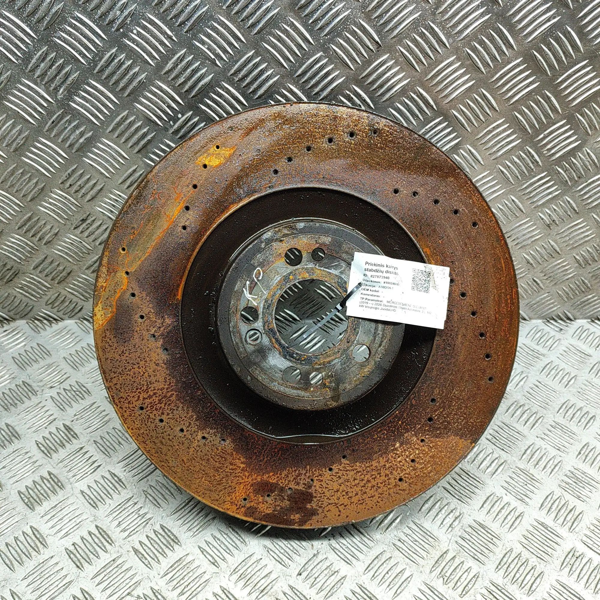 Mercedes-Benz GLE (W167) Front Left Brake Disc Front Left Brake Disc — MERCEDES BENZ GLE (W167...