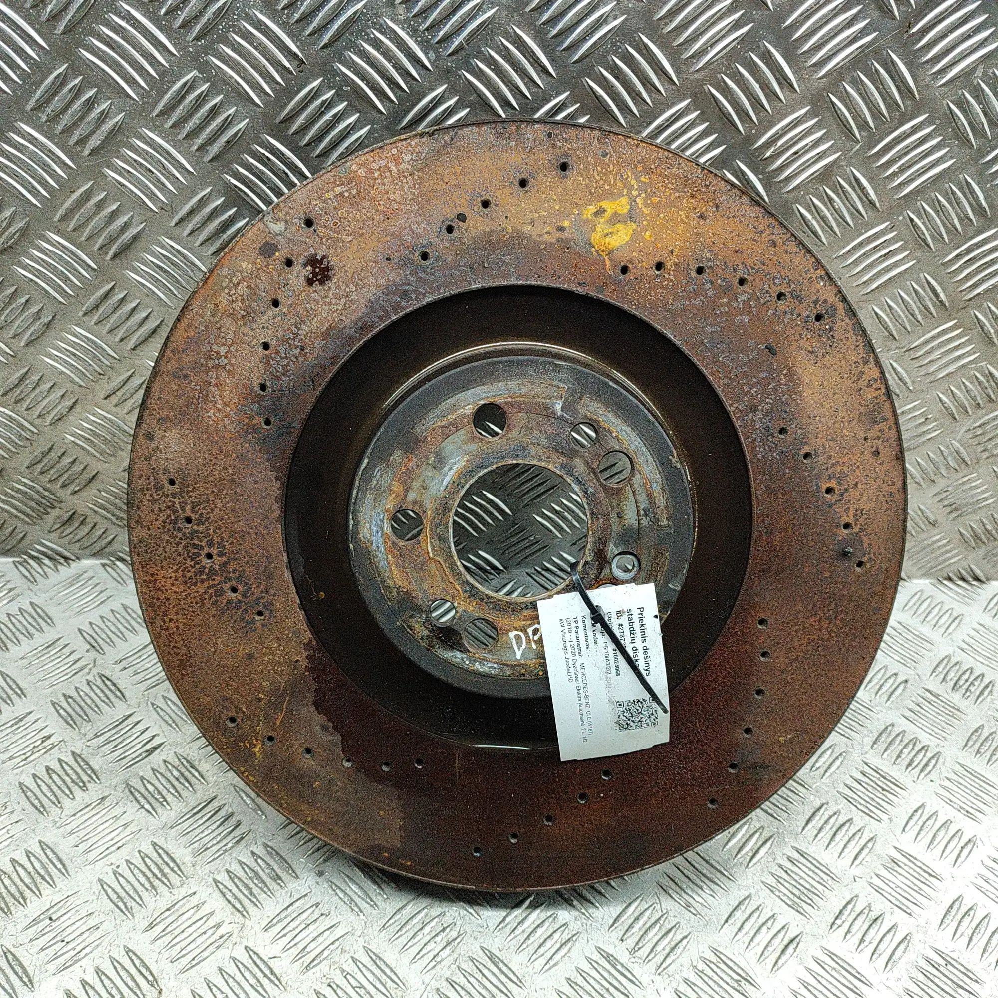Mercedes-Benz GLE (W167) Front Right Brake Disc Front Right Brake Disc — MERCEDES BENZ GLE (W16...