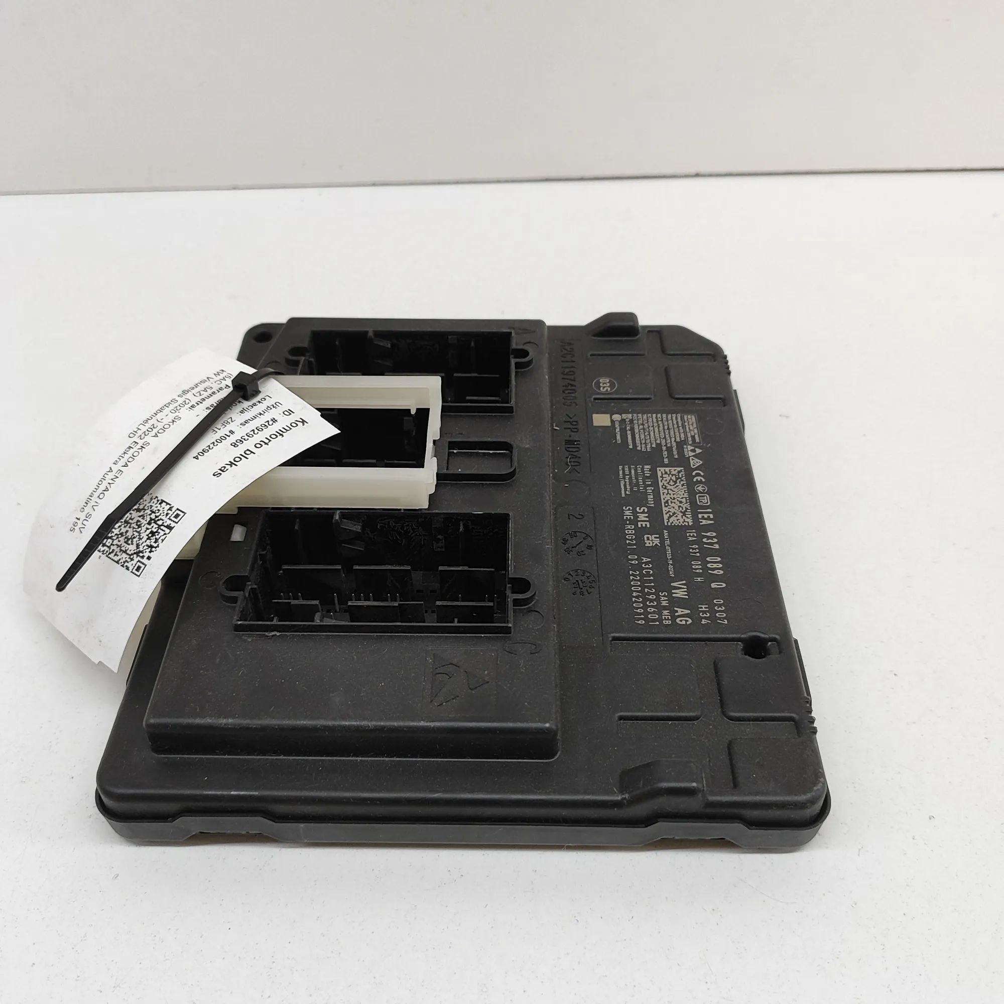 Skoda Enyaq Comfort Control Unit Comfort Control Unit — SKODA ENYAQ (iV SUV 5AC,...