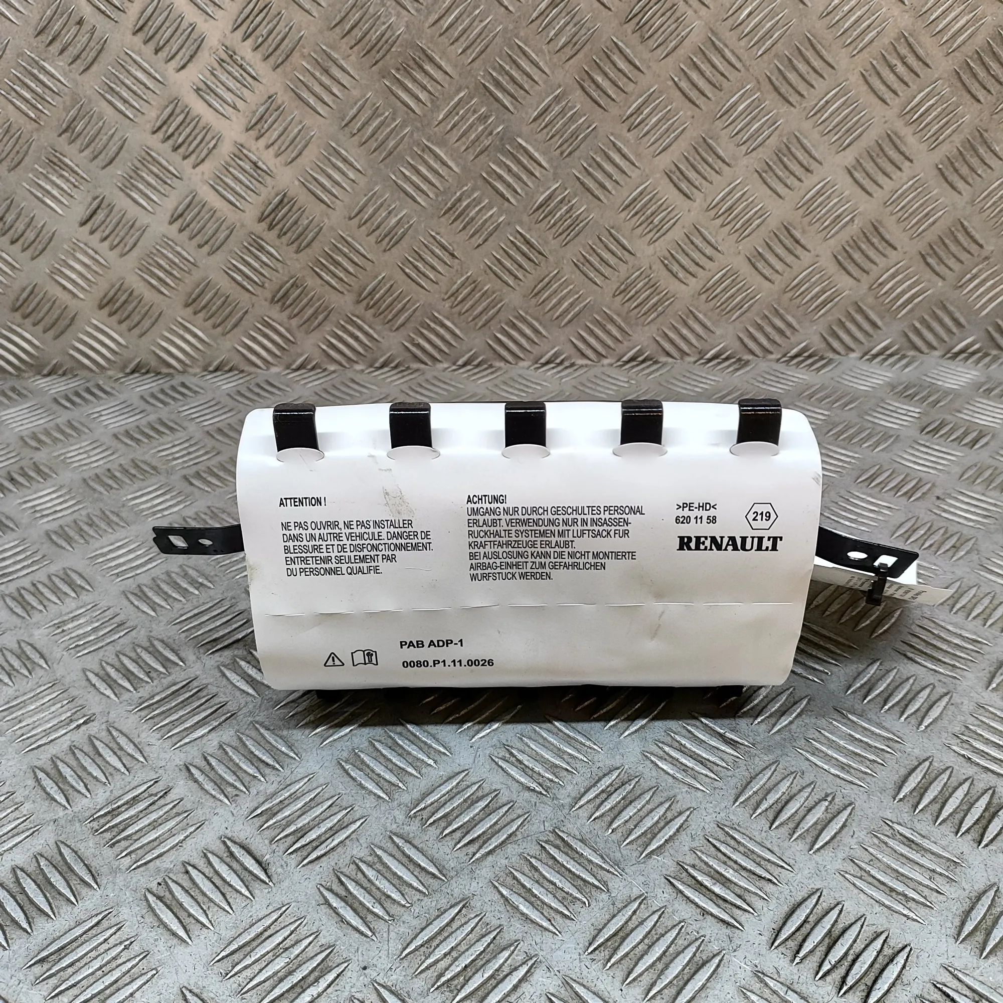 Renault Zoe Dashboard Safety Bag SRS Dashboard Safety Bag SRS — RENAULT ZOE (BFM_) (...