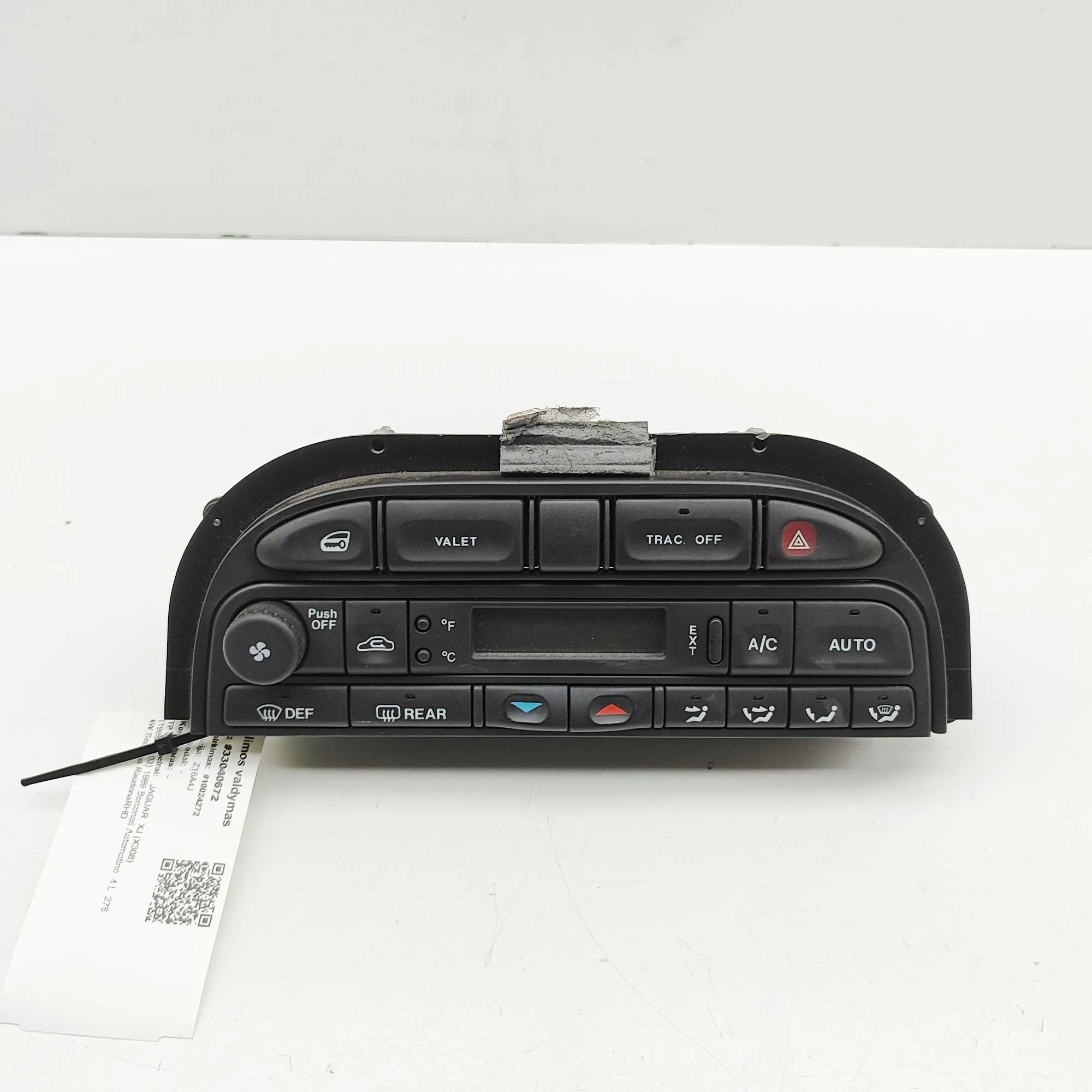 Jaguar XJ (X308) Climate control unit Climate control unit — JAGUAR XJ (X308) (1996-2...