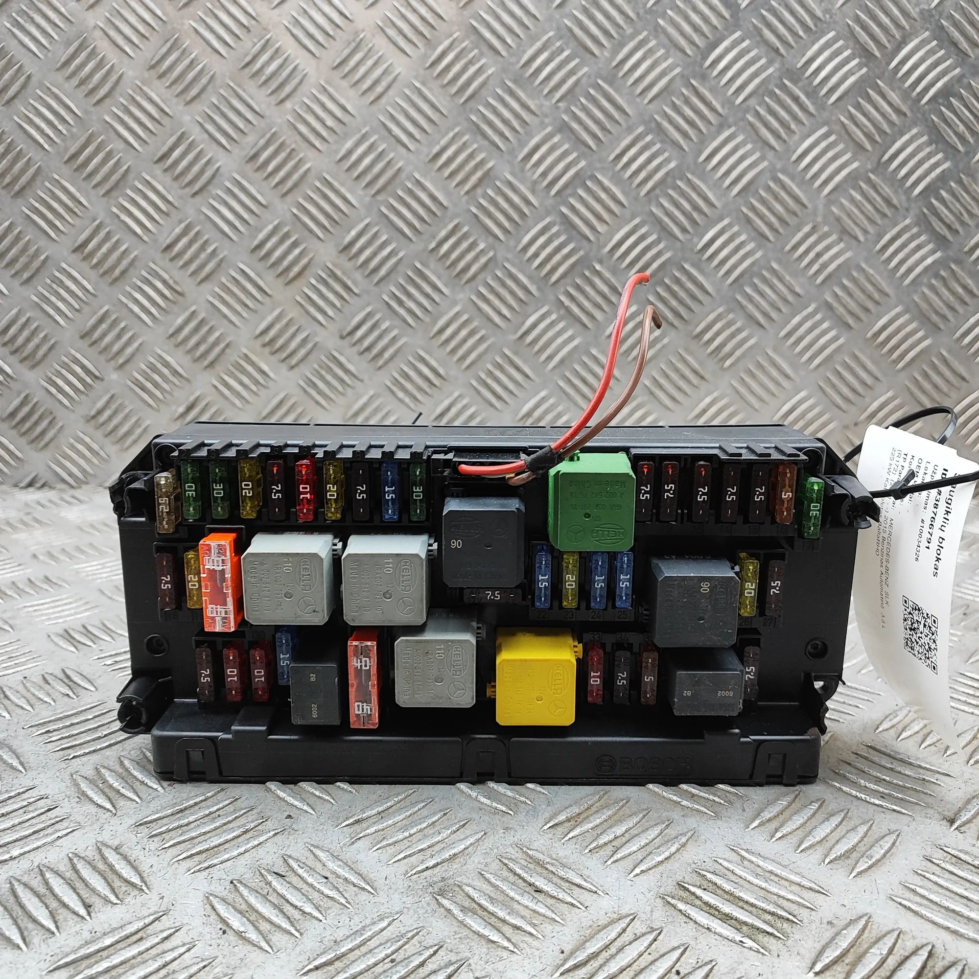 Mercedes-Benz SLK (R172) Comfort Control Unit Comfort Control Unit — MERCEDES BENZ SLK (R172)...