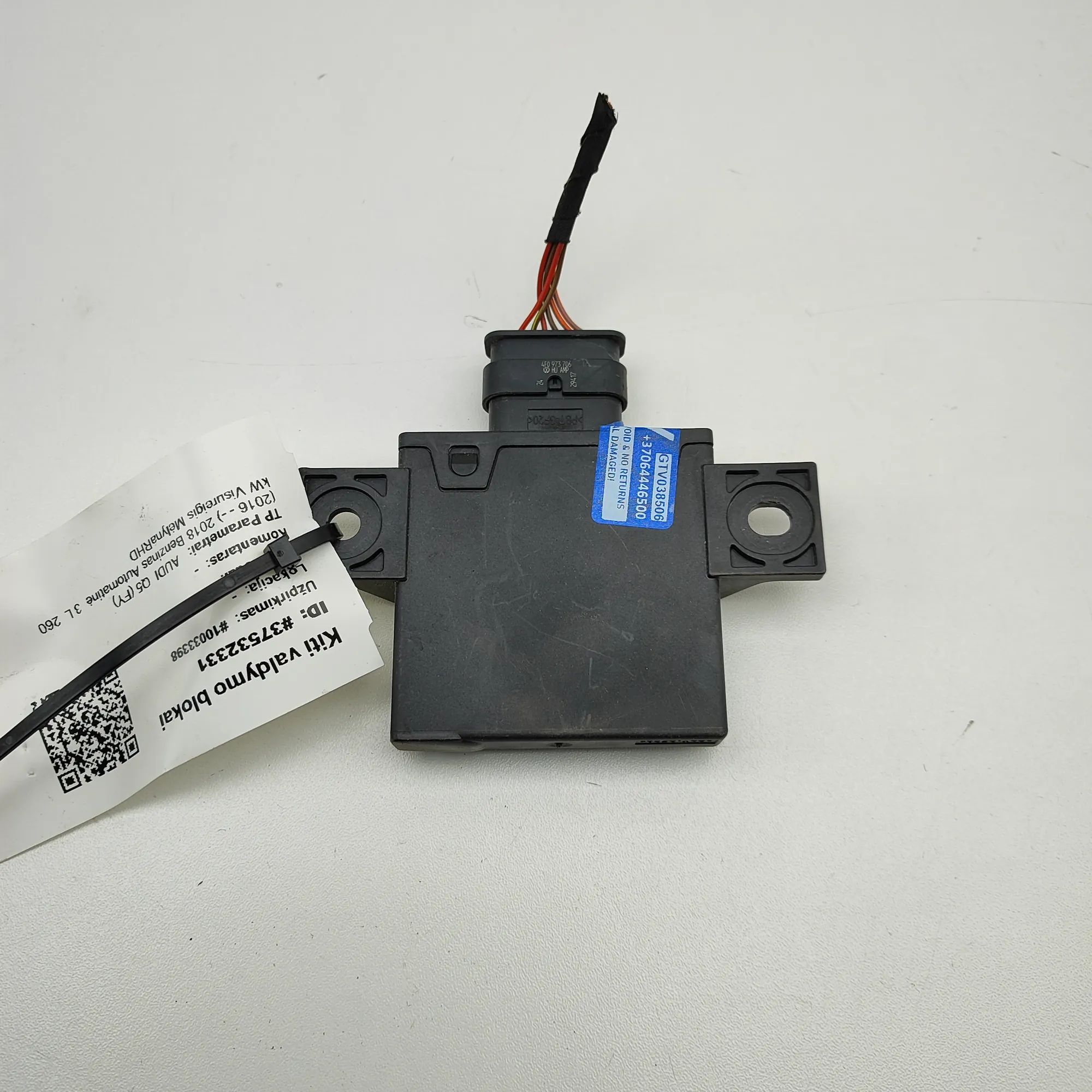 Audi Q5 (FY) Other Control Units Other Control Units — AUDI Q5 (FY) (2016-...) —...