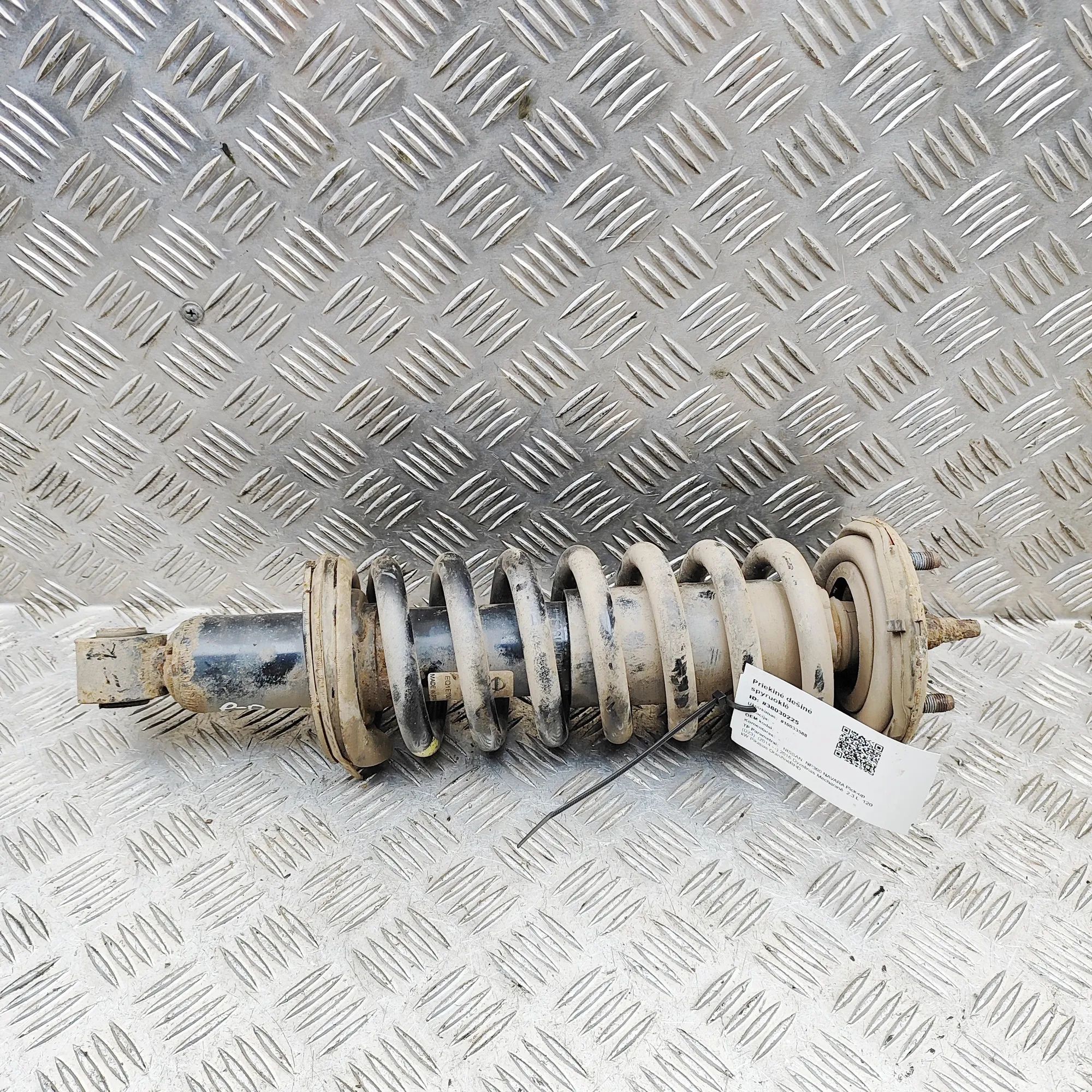 Coil spring — front right