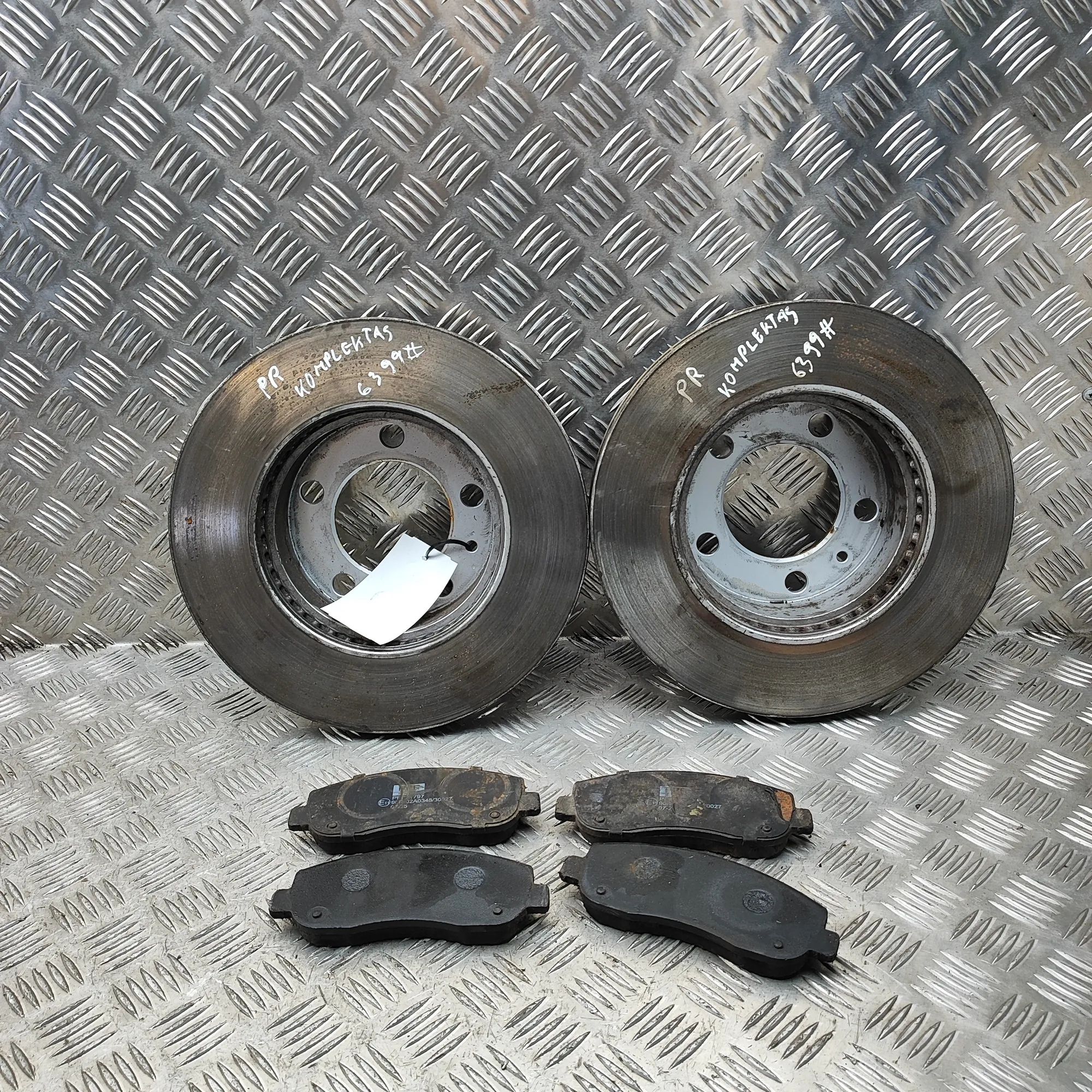Opel Movano (B) Front Brake Disc Kit Front Brake Disc Kit — OPEL MOVANO (B Minibus /...