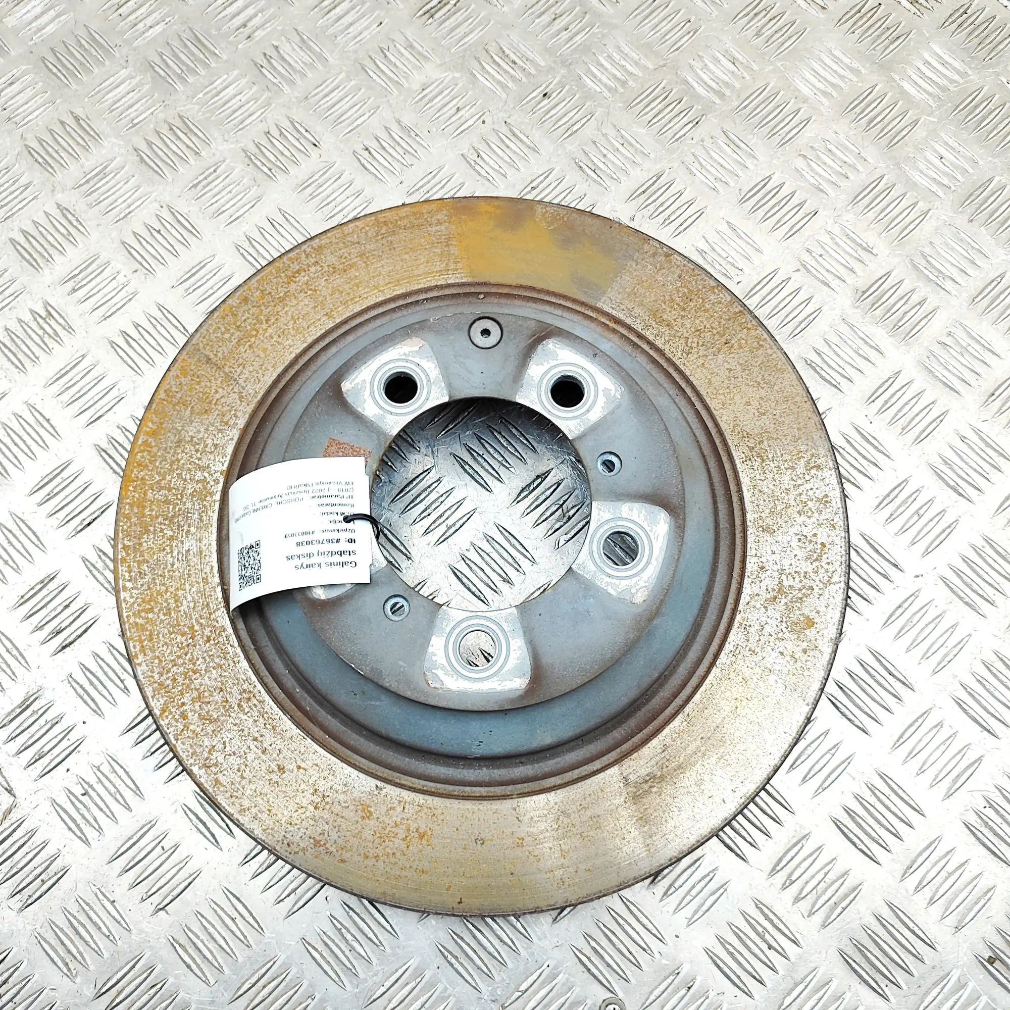 Porsche Cayenne Rear Left Brake Disc Rear Left Brake Disc — PORSCHE CAYENNE (Coupe 9...