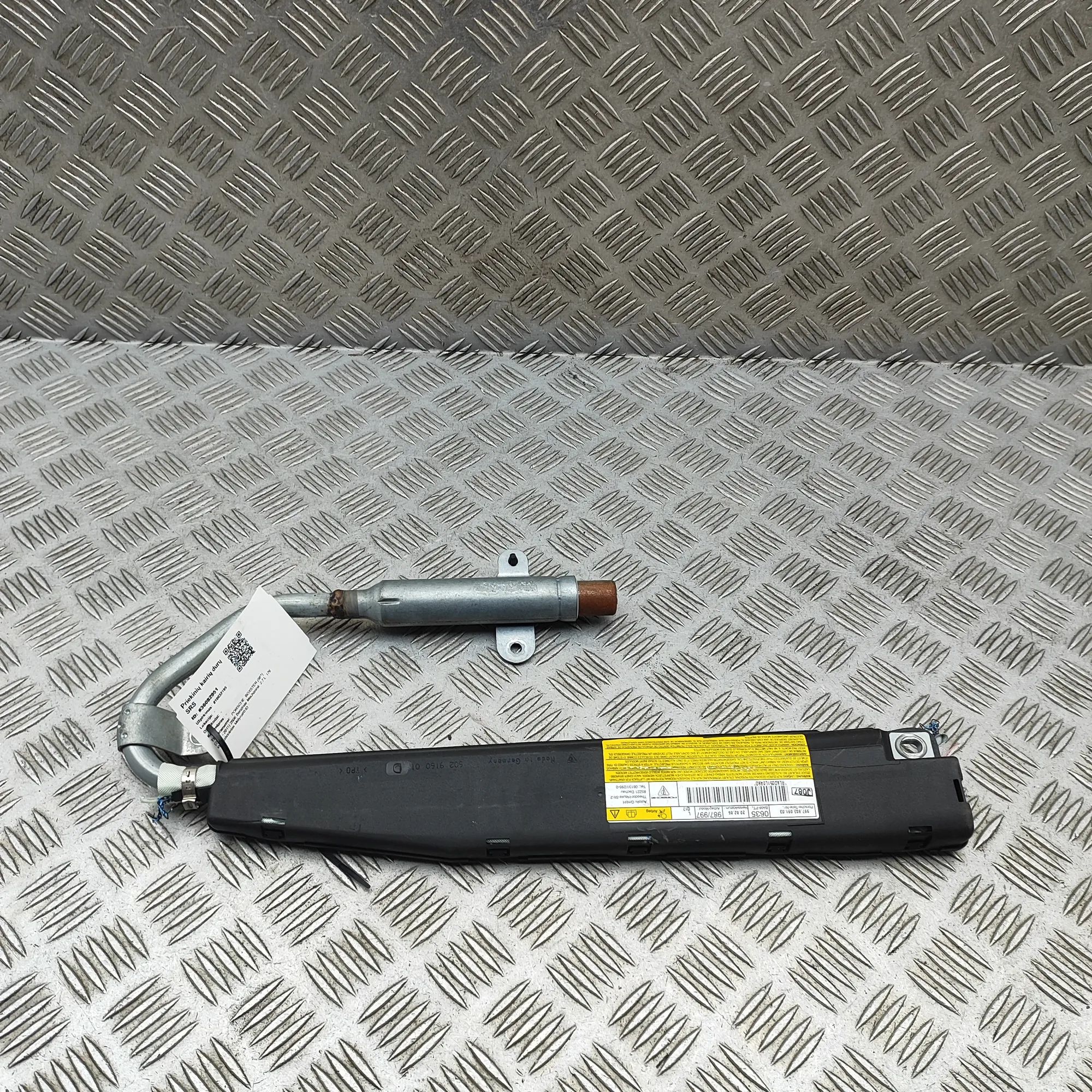 Porsche Boxster (987) Front Left Door Safety Bag SRS Front Left Door Safety Bag SRS — PORSCHE BOXSTE...